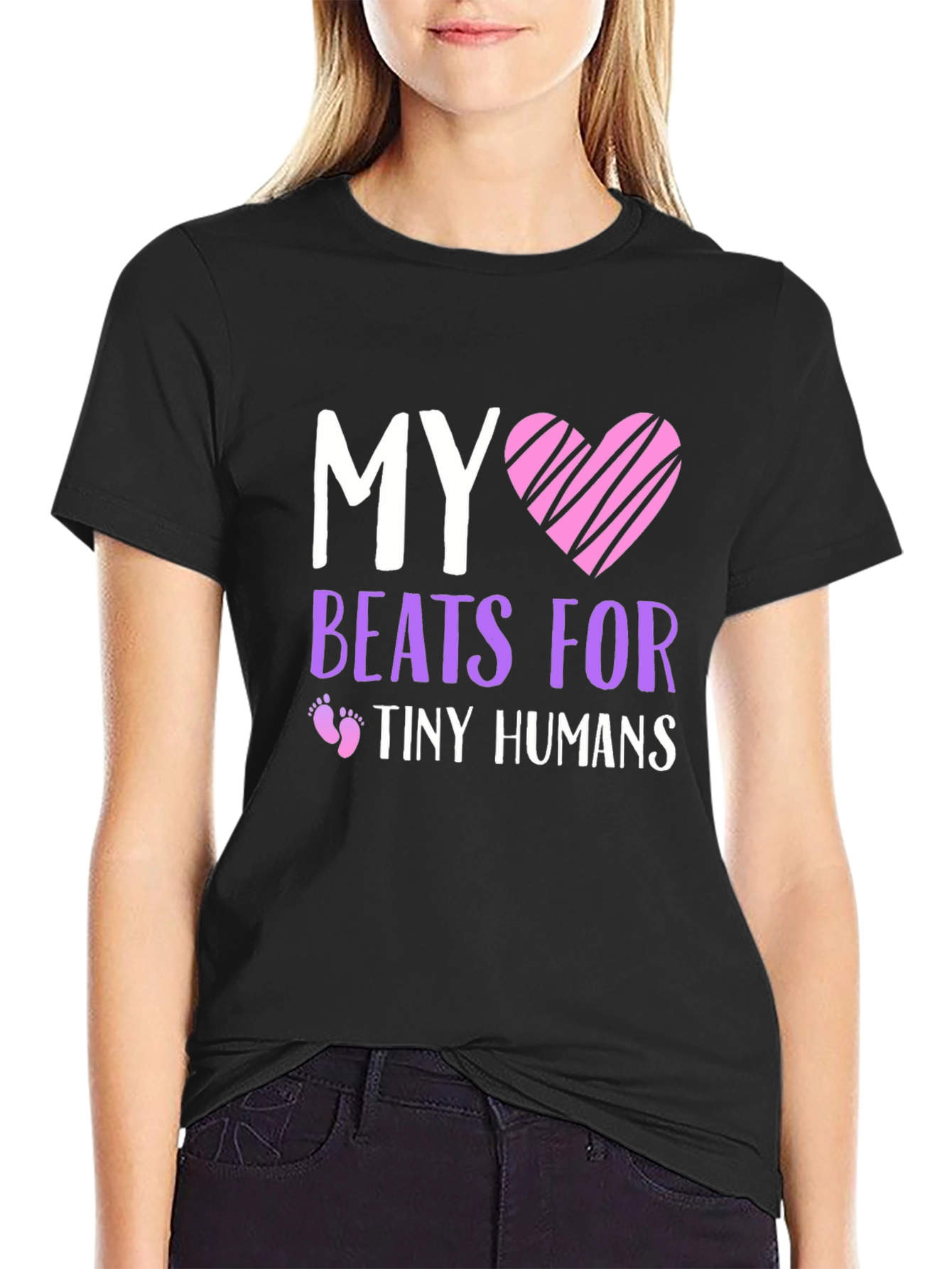 My Heart Beats For Tiny Humans T-Shirt