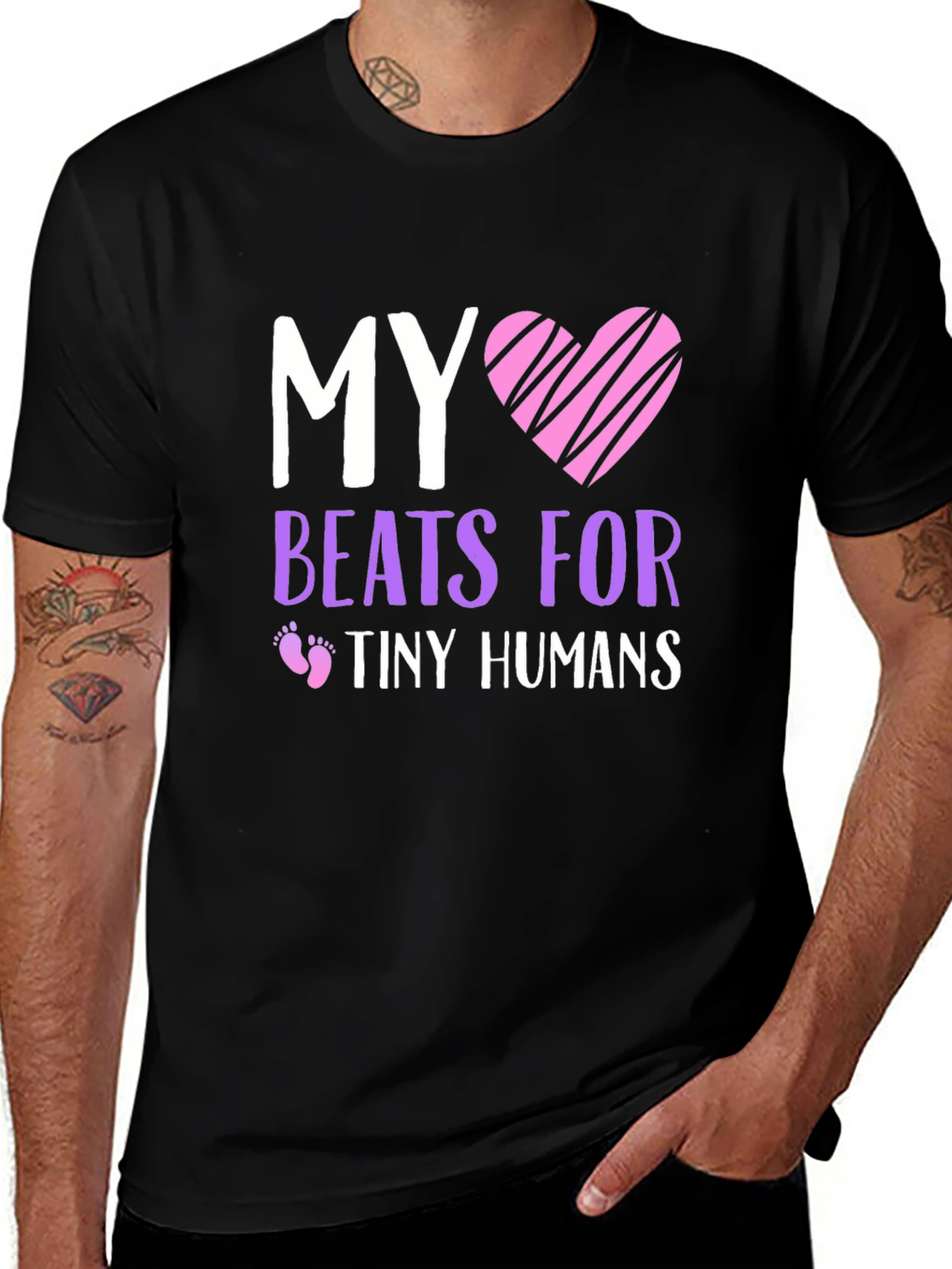 My Heart Beats For Tiny Humans T-Shirt