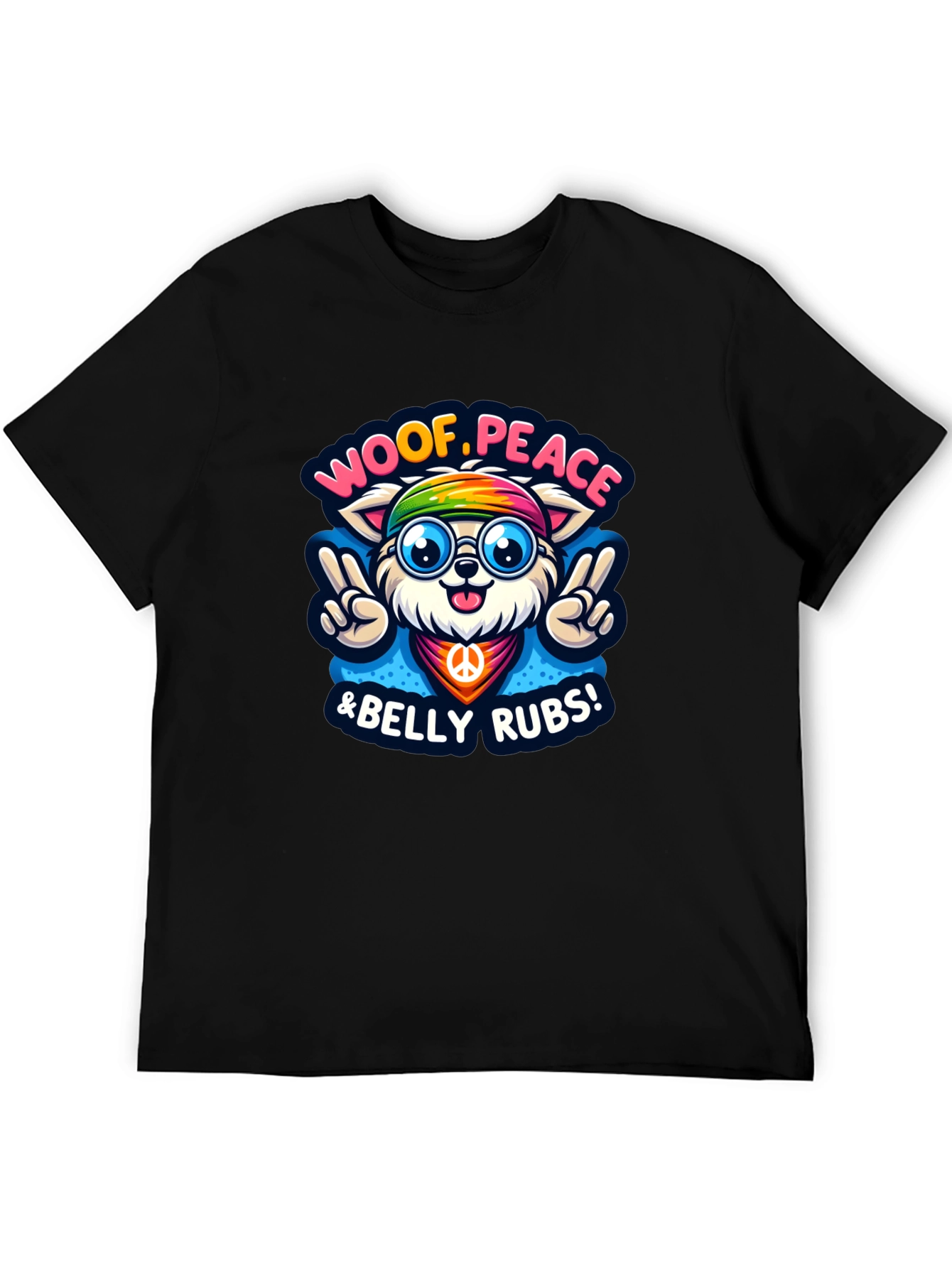 Woof Peace & Belly Rubs T-Shirt