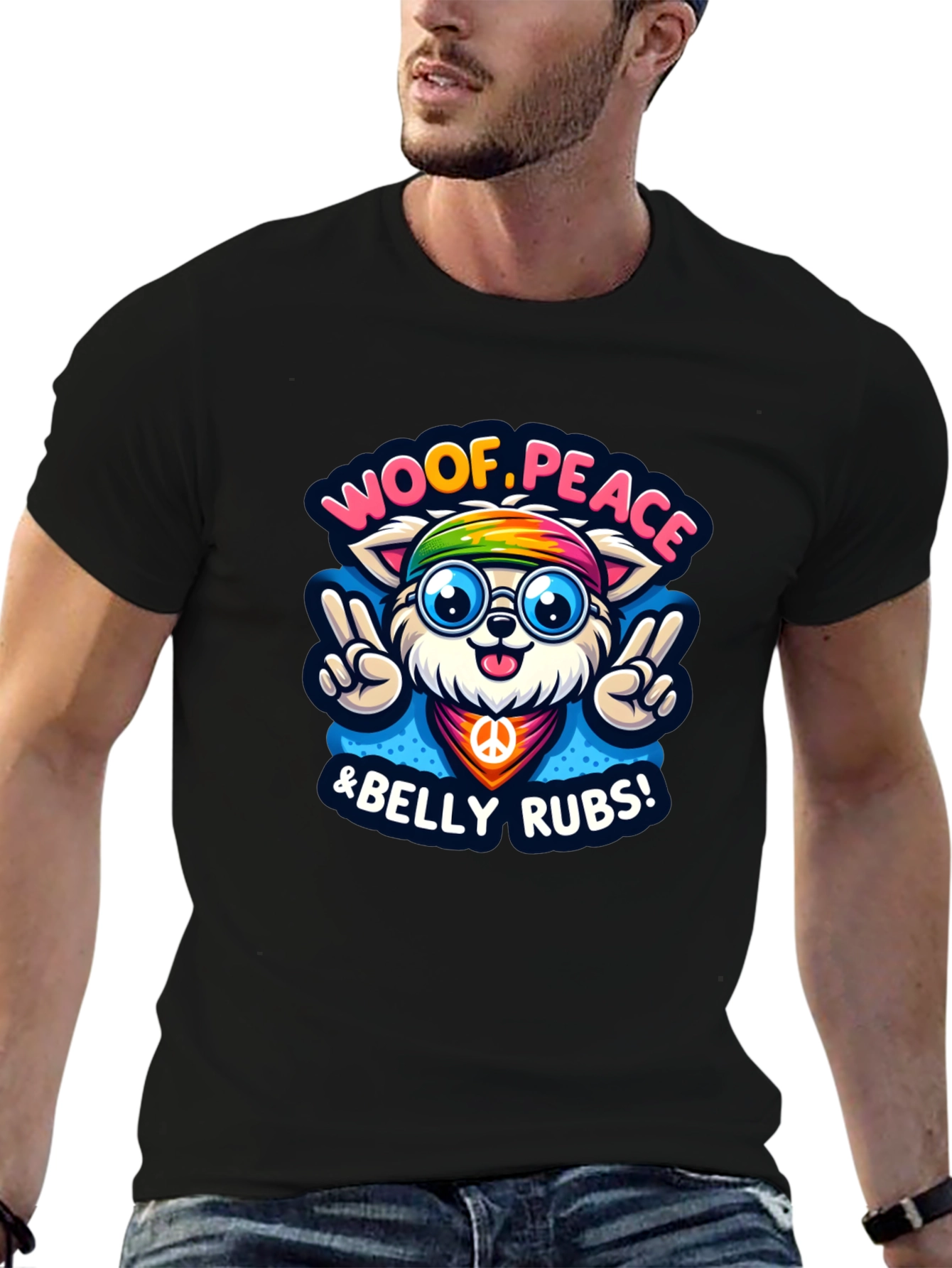 Woof Peace & Belly Rubs T-Shirt