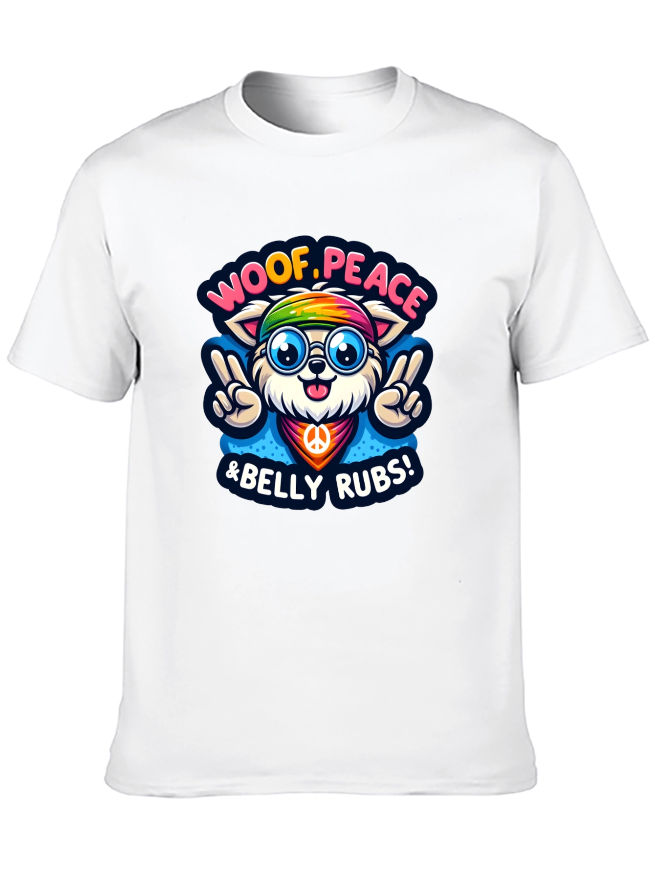 Woof Peace & Belly Rubs T-Shirt