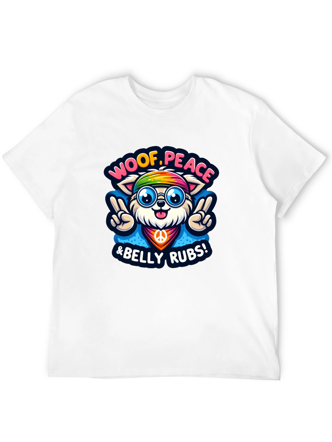 Woof Peace & Belly Rubs T-Shirt