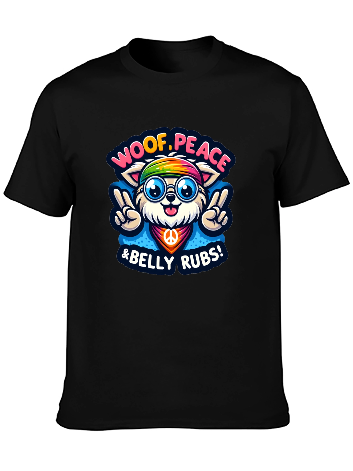 Woof Peace & Belly Rubs T-Shirt
