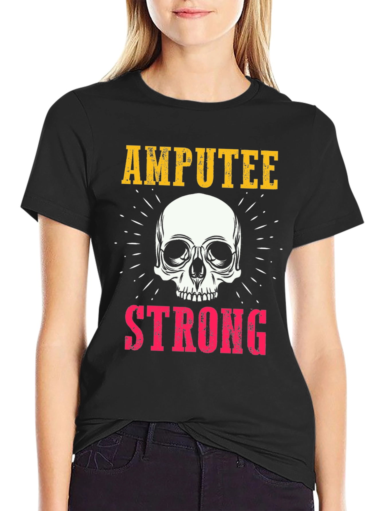 Amputee Strong Graphic T-Shirt