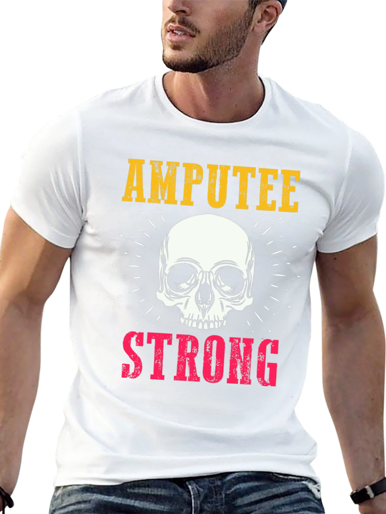Amputee Strong Graphic T-Shirt