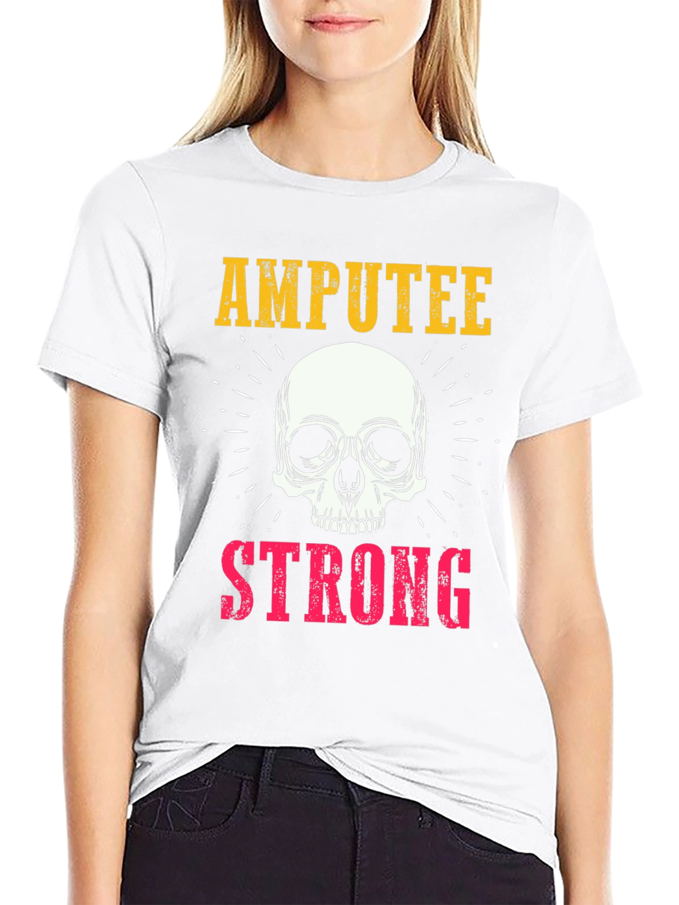 Amputee Strong Graphic T-Shirt