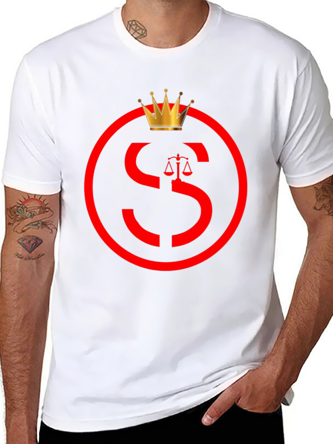 King Scales T-Shirt - Black Graphic Tee