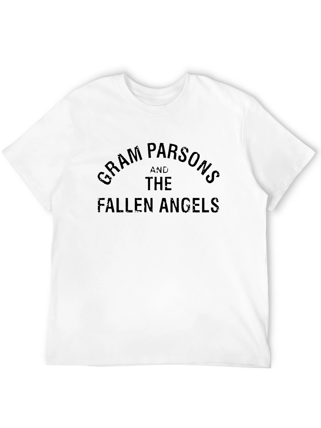 Gram Parsons & The Fallen Angels Black T-Shirt