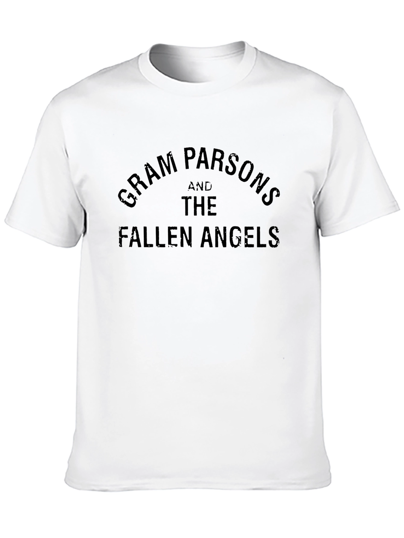 Gram Parsons & The Fallen Angels Black T-Shirt
