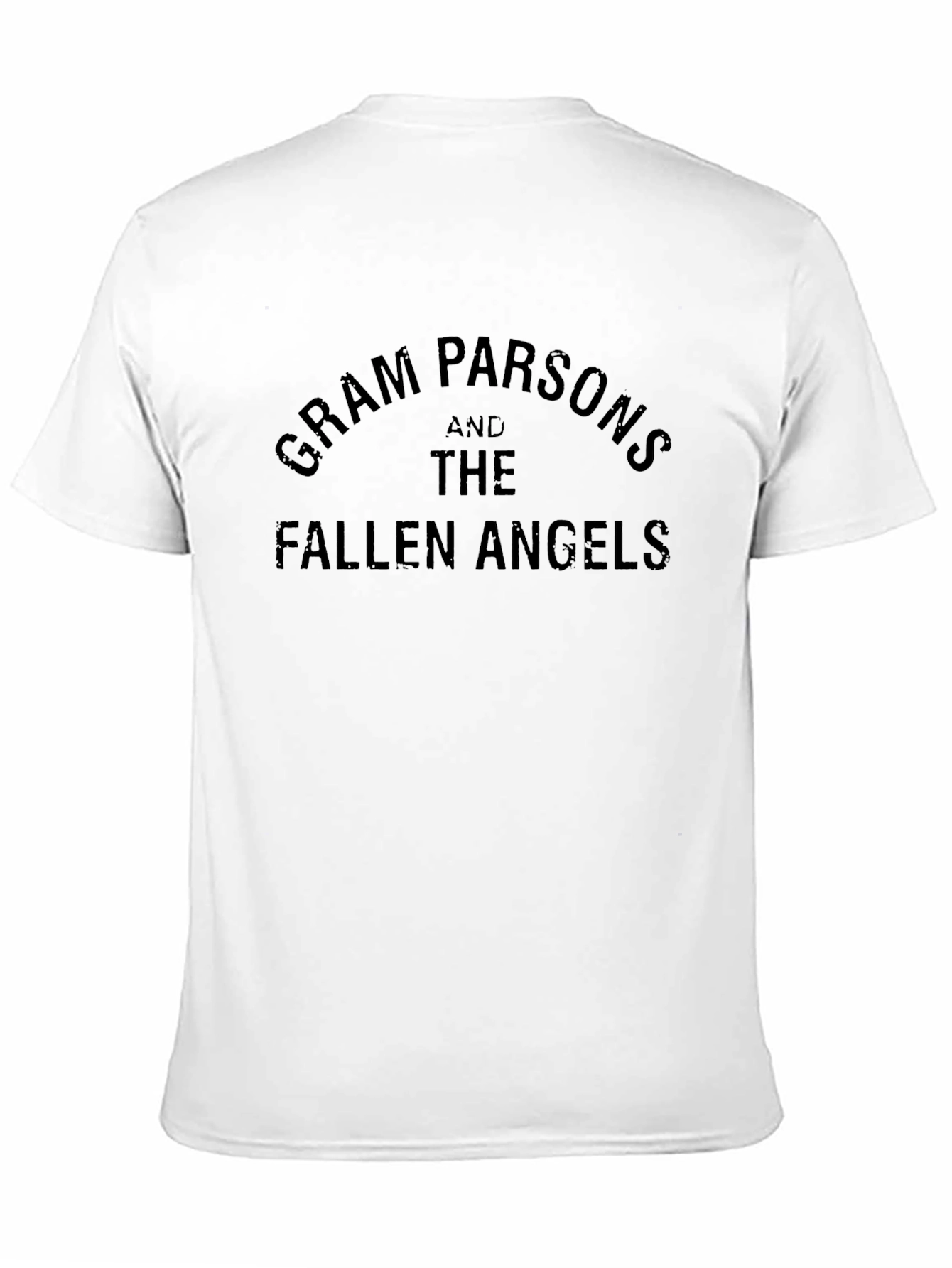 Gram Parsons & The Fallen Angels Black T-Shirt