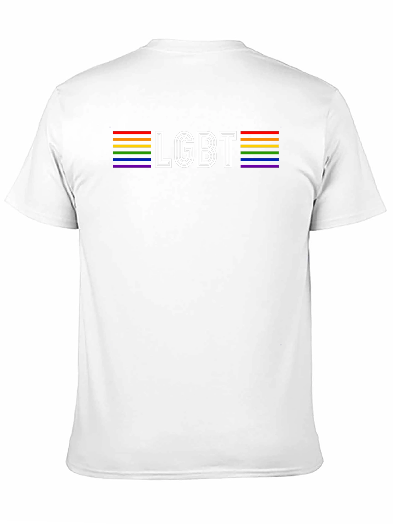 LGBT Pride Rainbow Graphic T-Shirt
