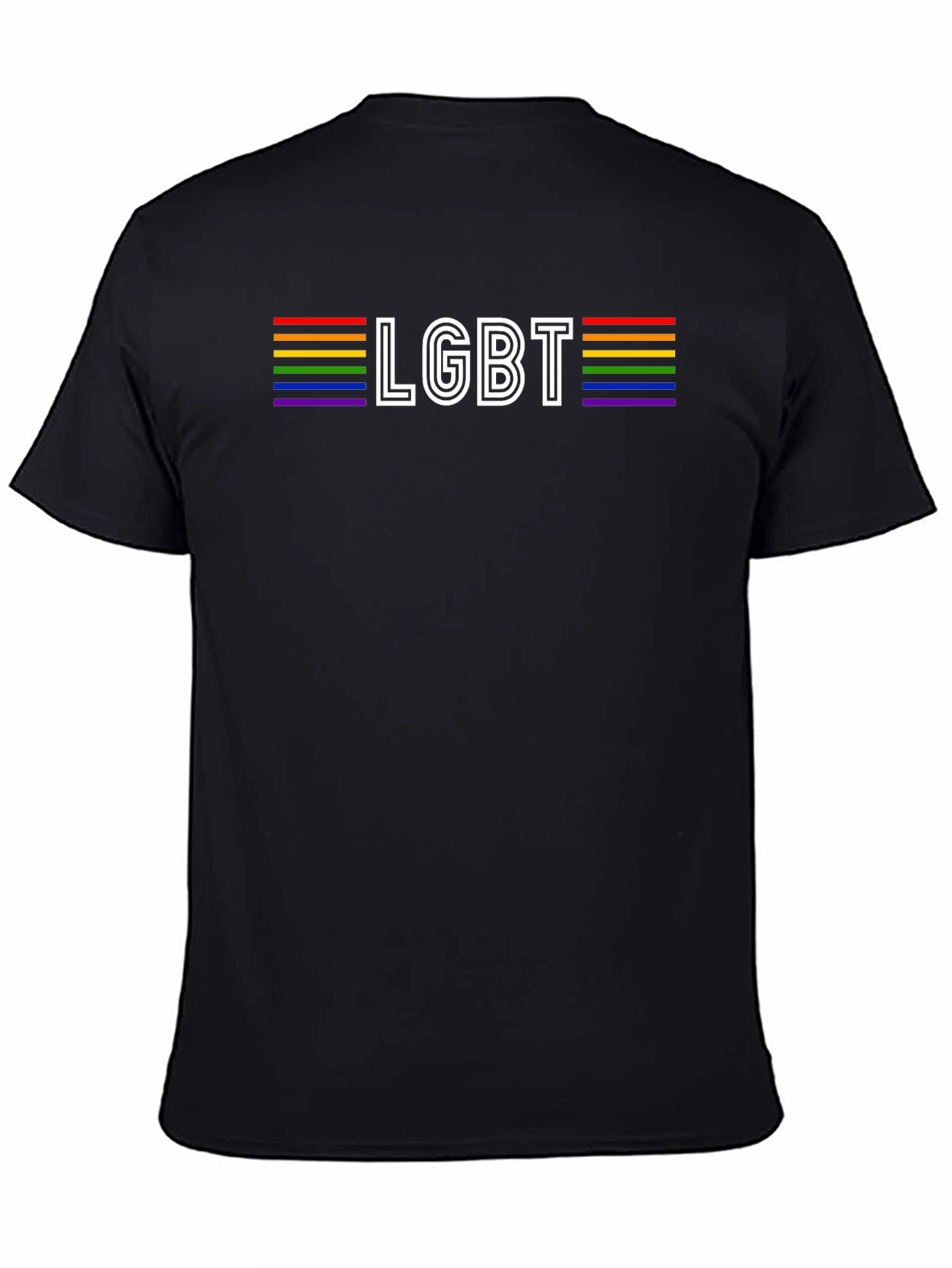 LGBT Pride Rainbow Graphic T-Shirt