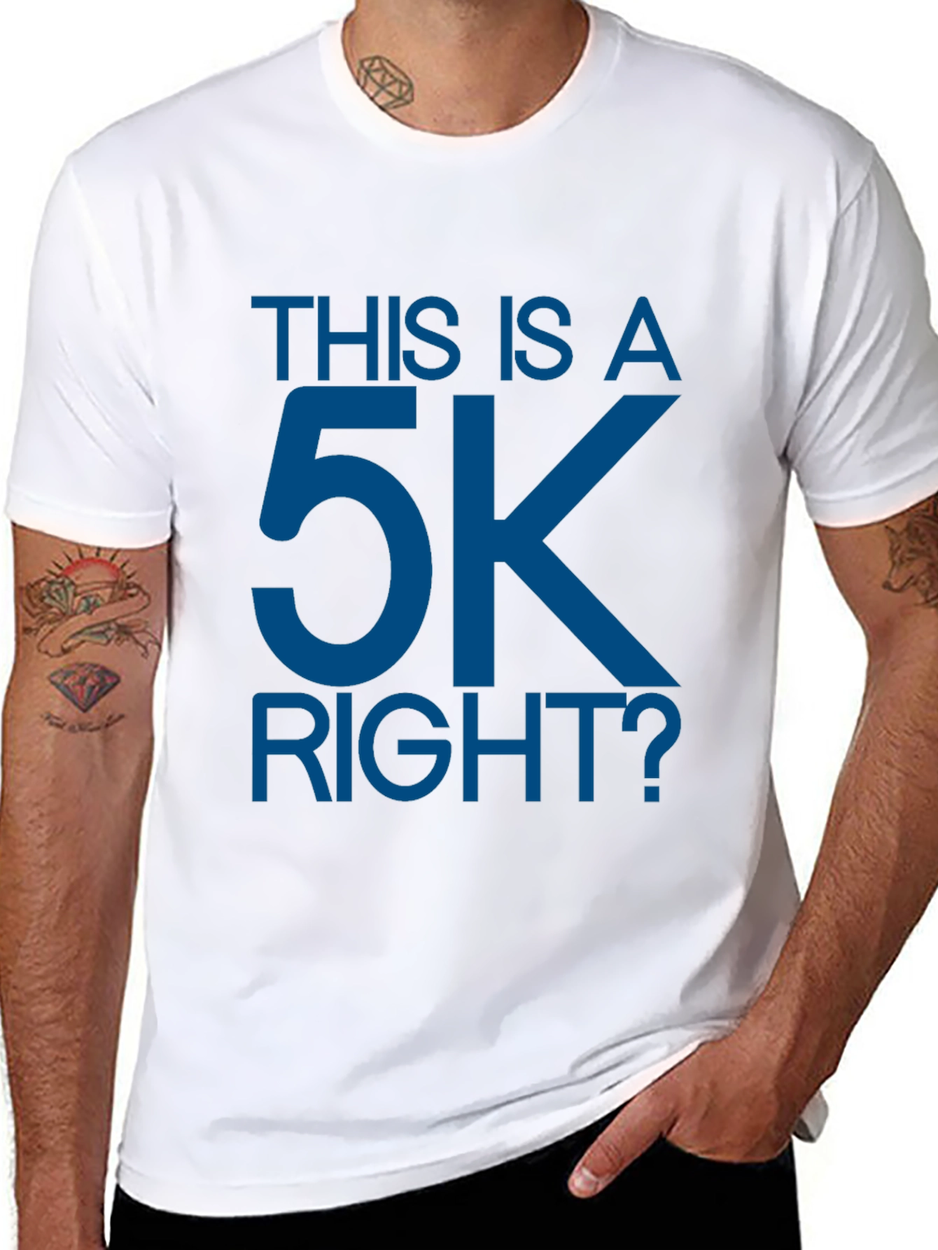 This is a 5K Right? Funny Runners T-Shirt