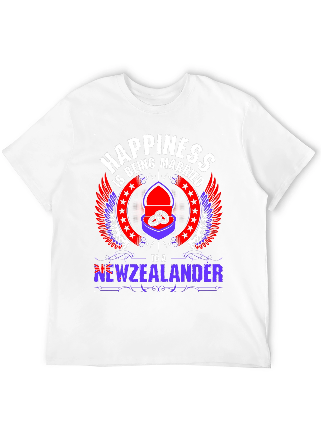 Happiness Being Married To A New Zealander Graphic Tee