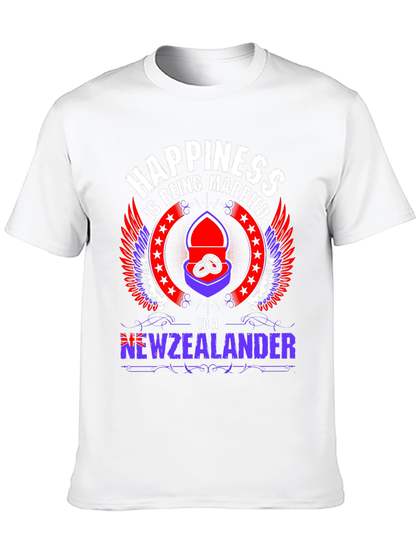 Happiness Being Married To A New Zealander Graphic Tee