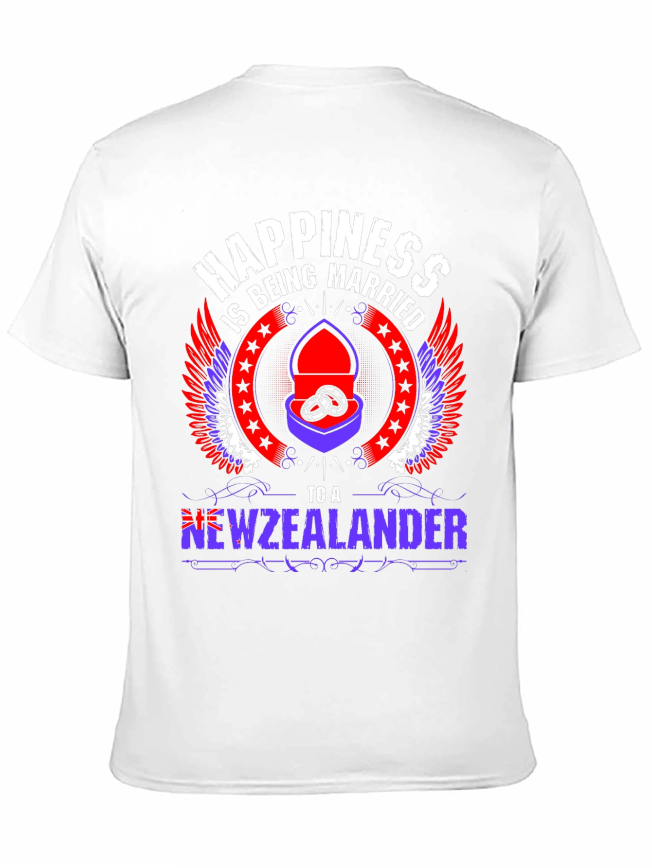 Happiness Being Married To A New Zealander Graphic Tee