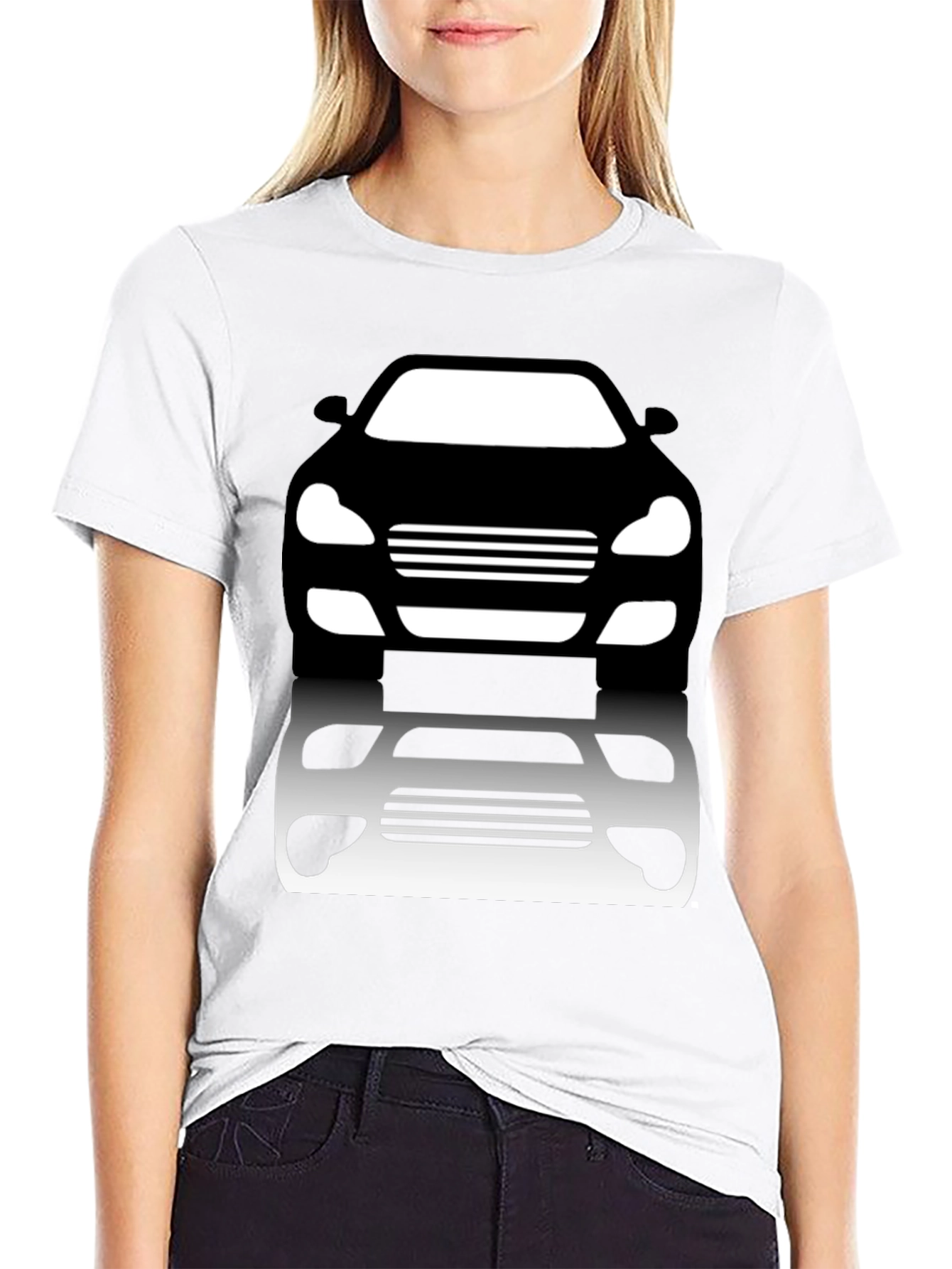 Car Silhouette T-Shirt - Automotive Enthusiast Tee