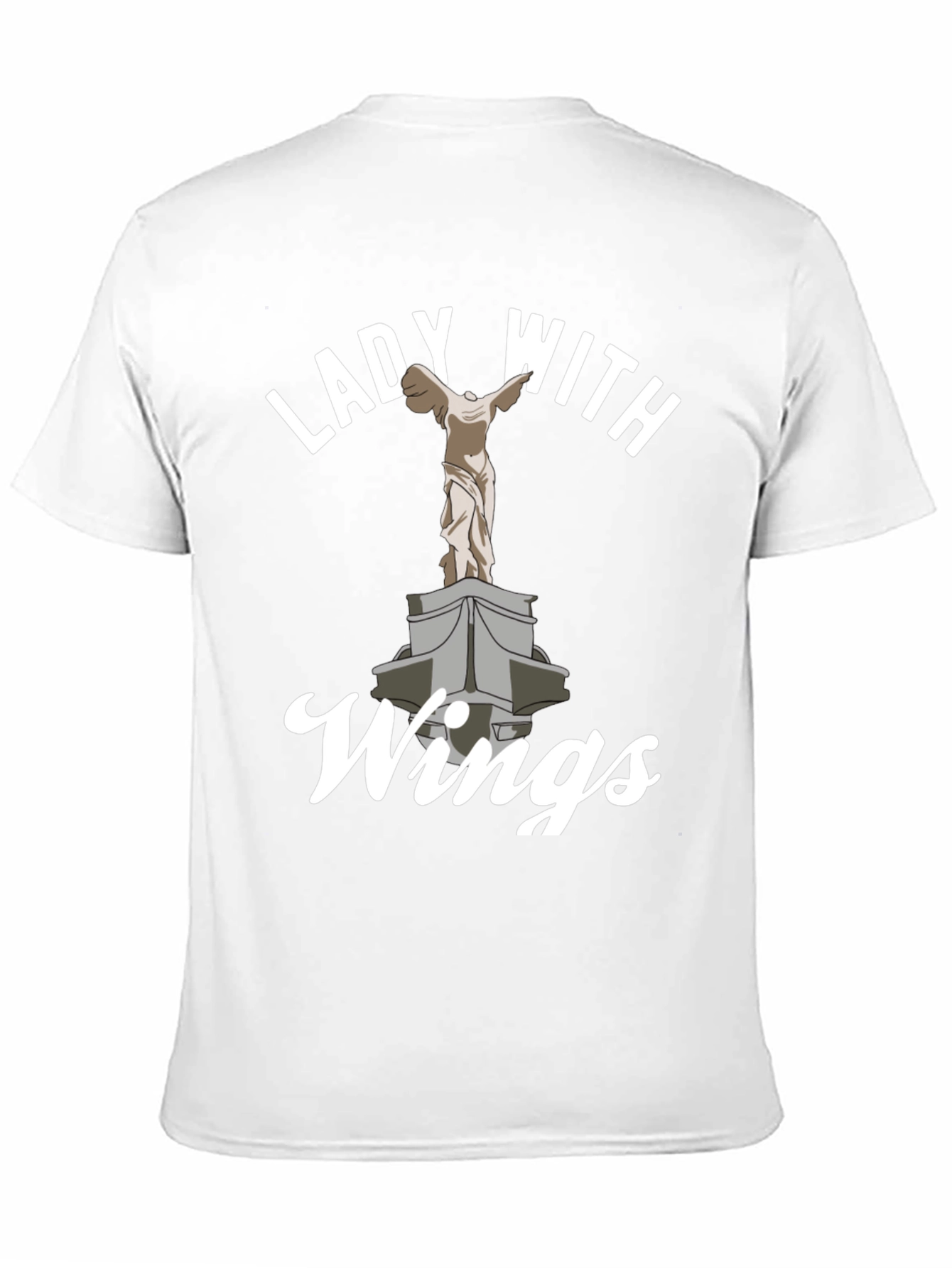 Lady with Wings Graphic Tee - Classic Fit