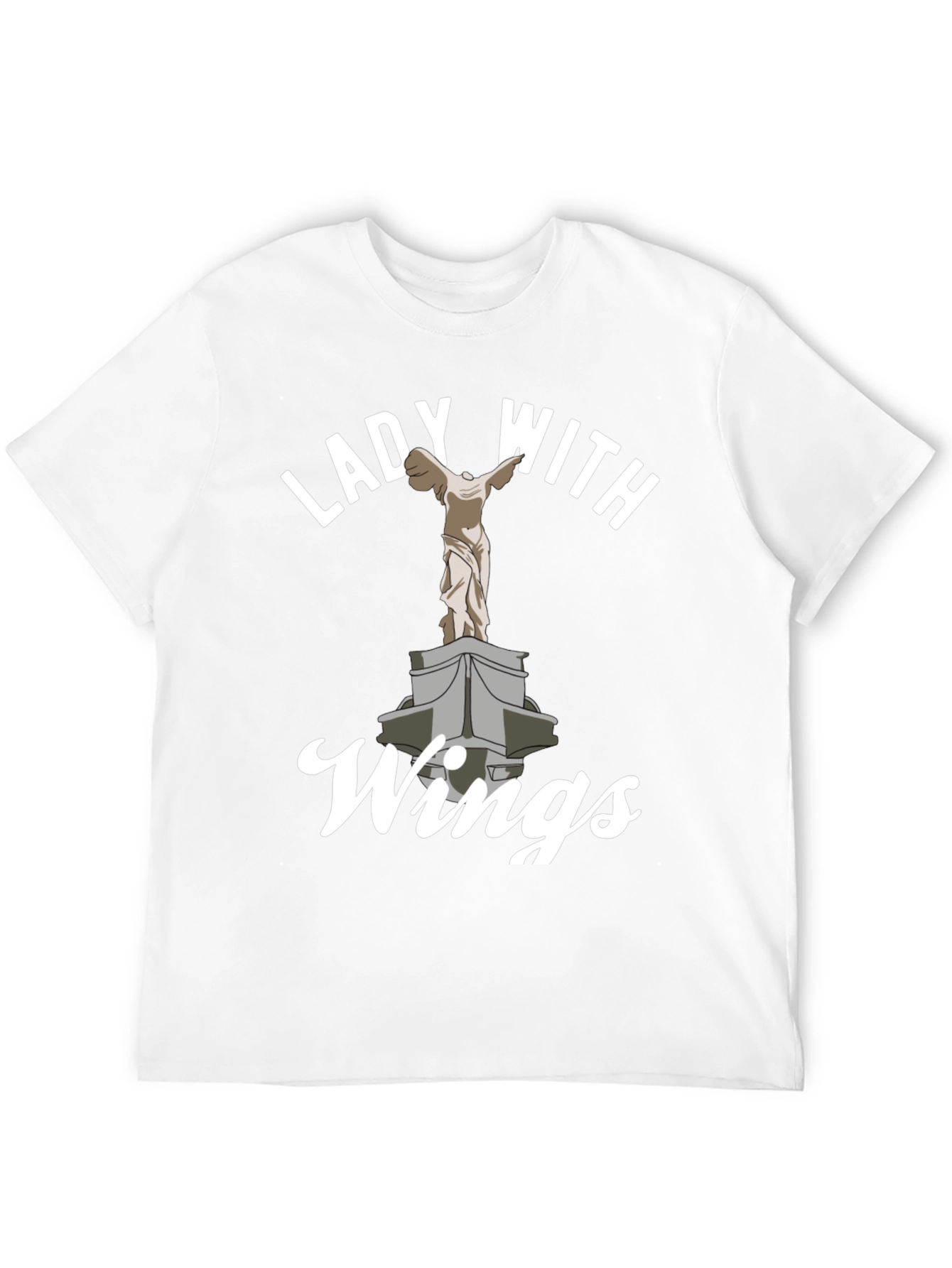 Lady with Wings Graphic Tee - Classic Fit