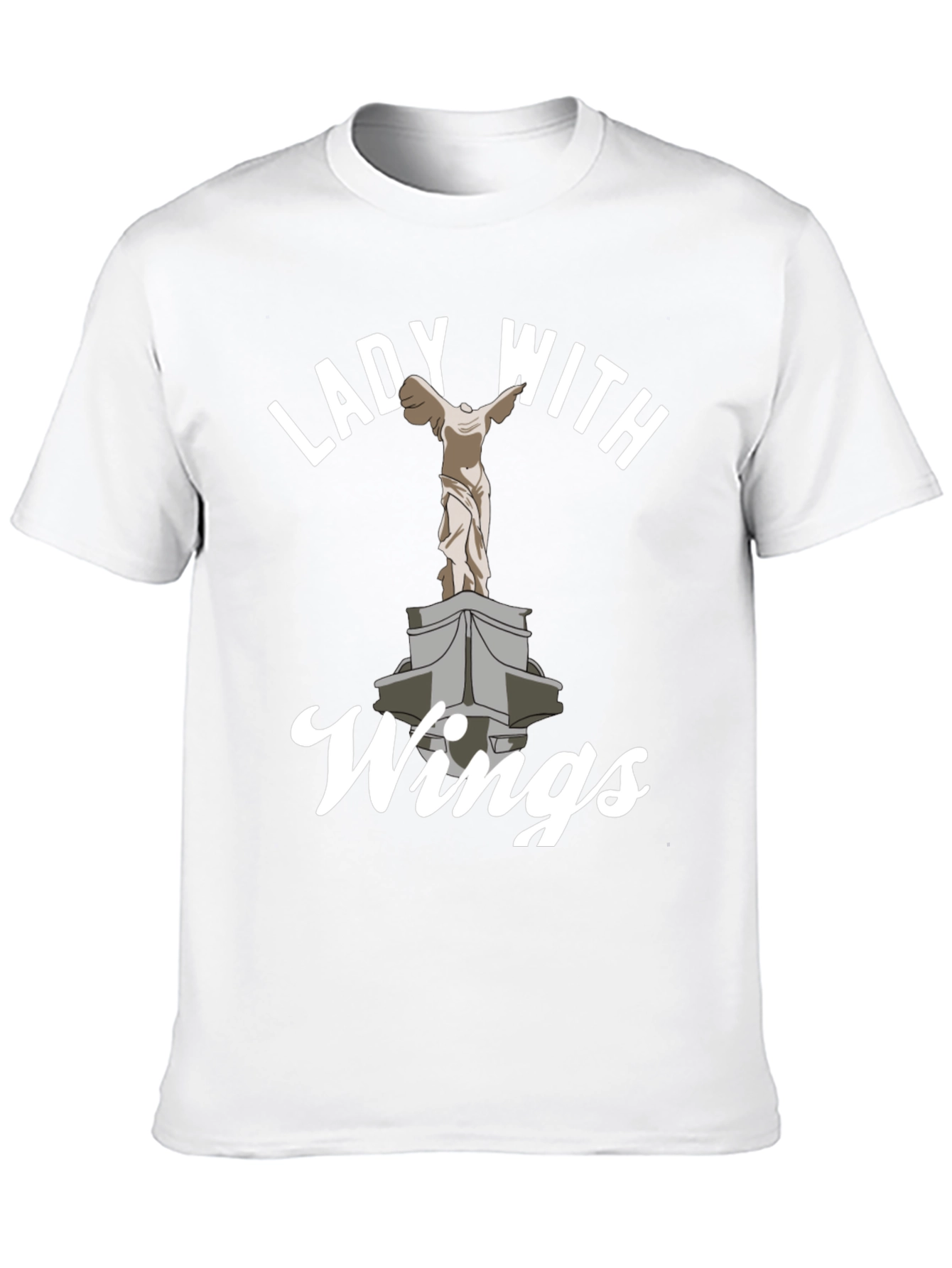 Lady with Wings Graphic Tee - Classic Fit