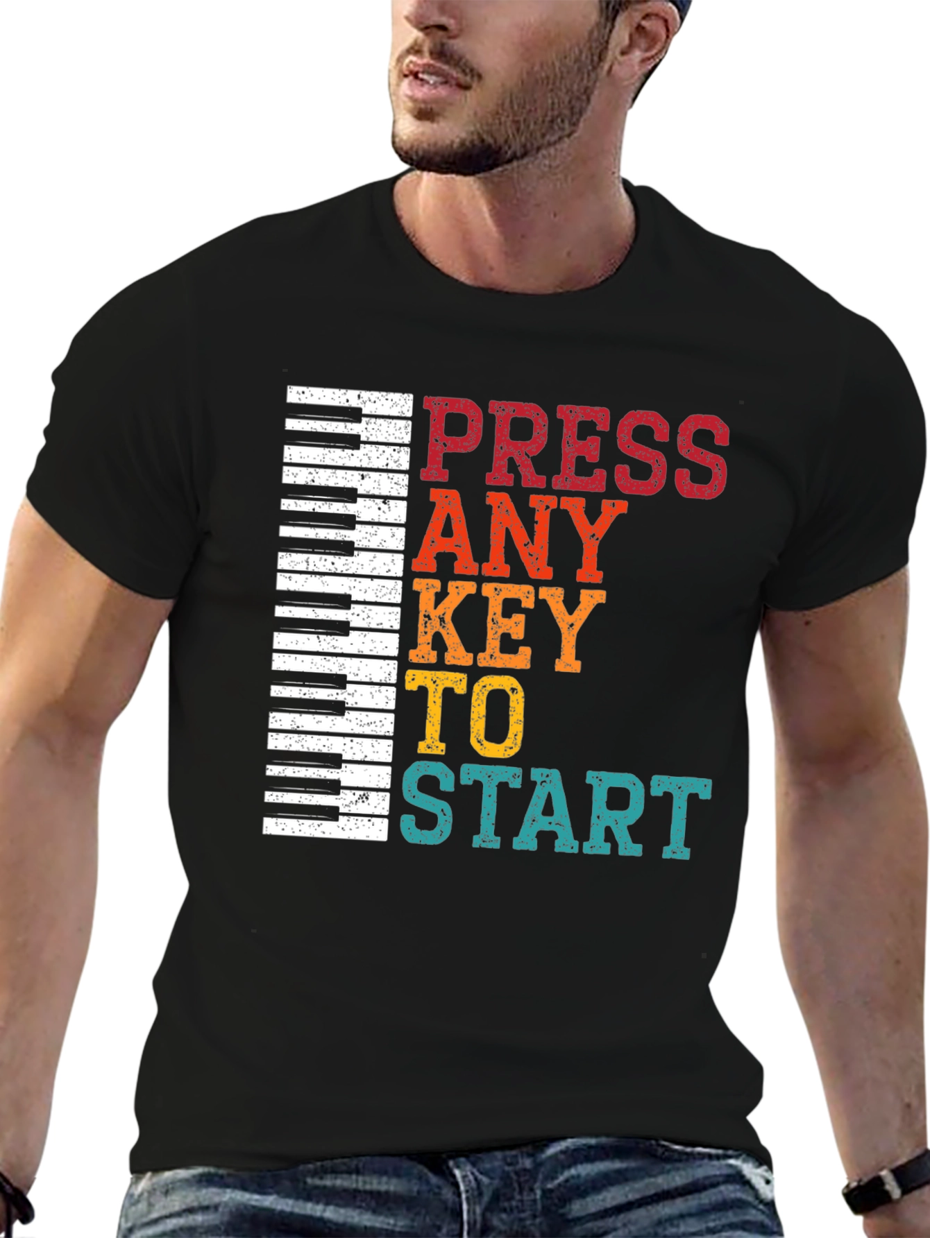Press Any Key to Start T-Shirt