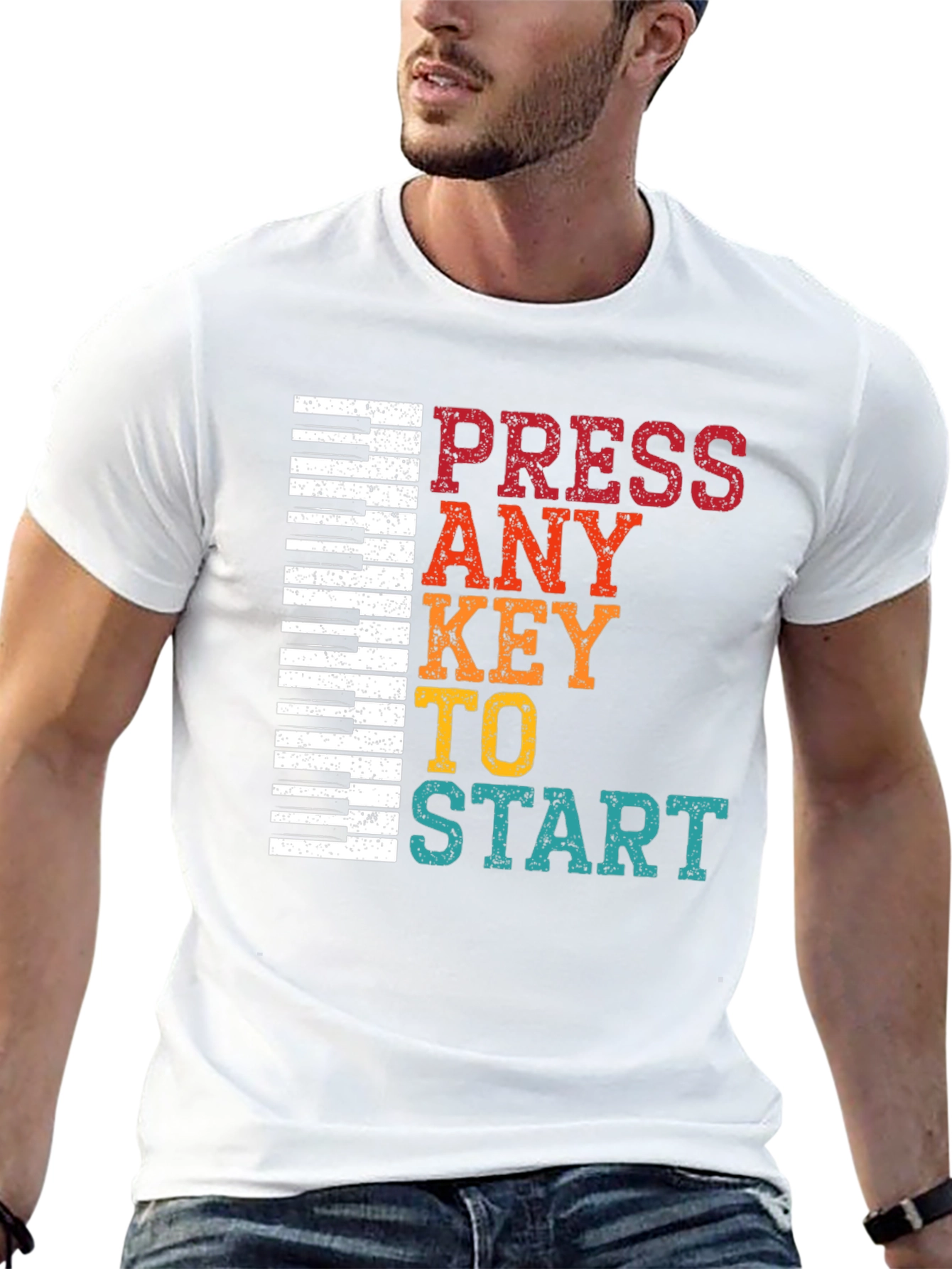 Press Any Key to Start T-Shirt
