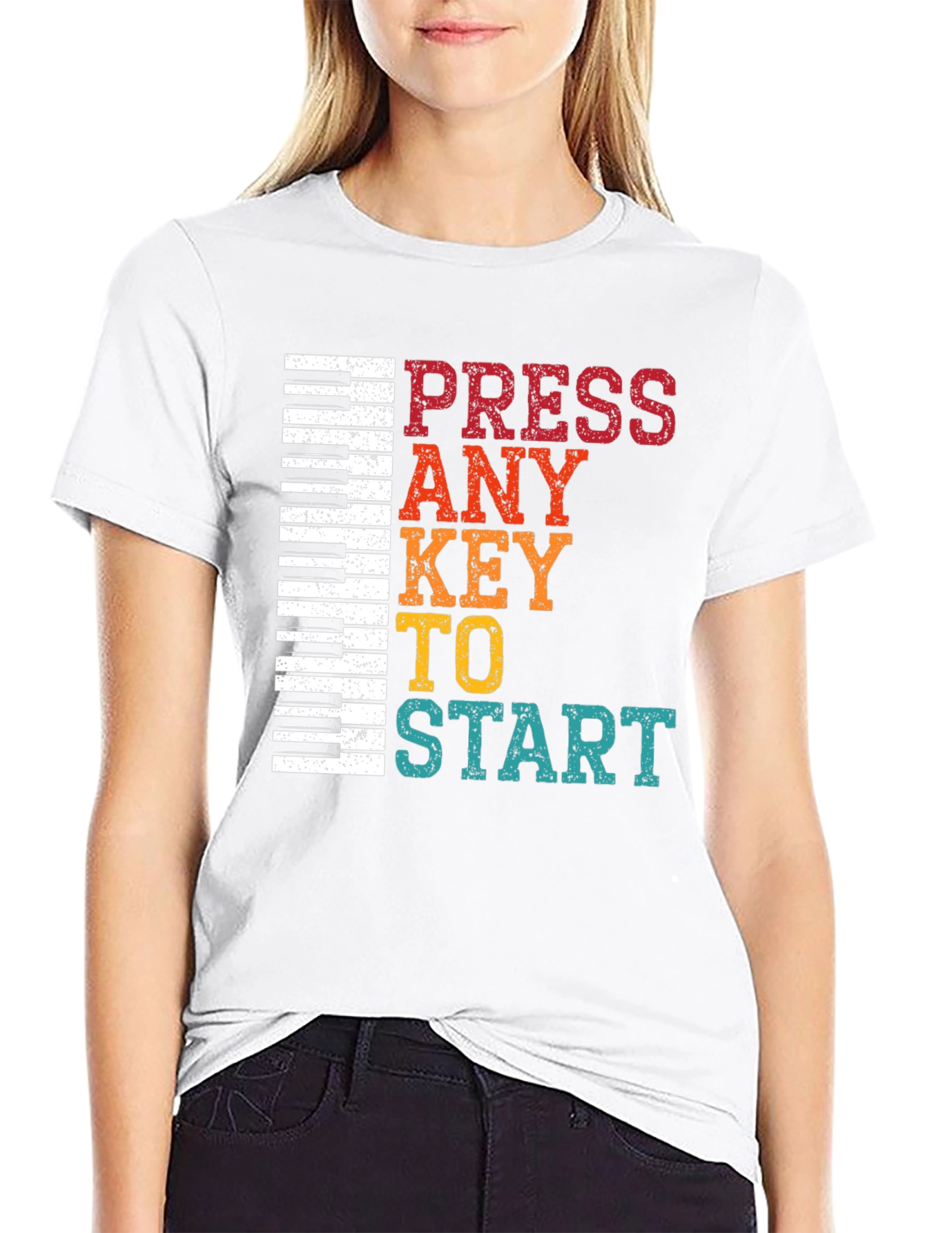 Press Any Key to Start T-Shirt