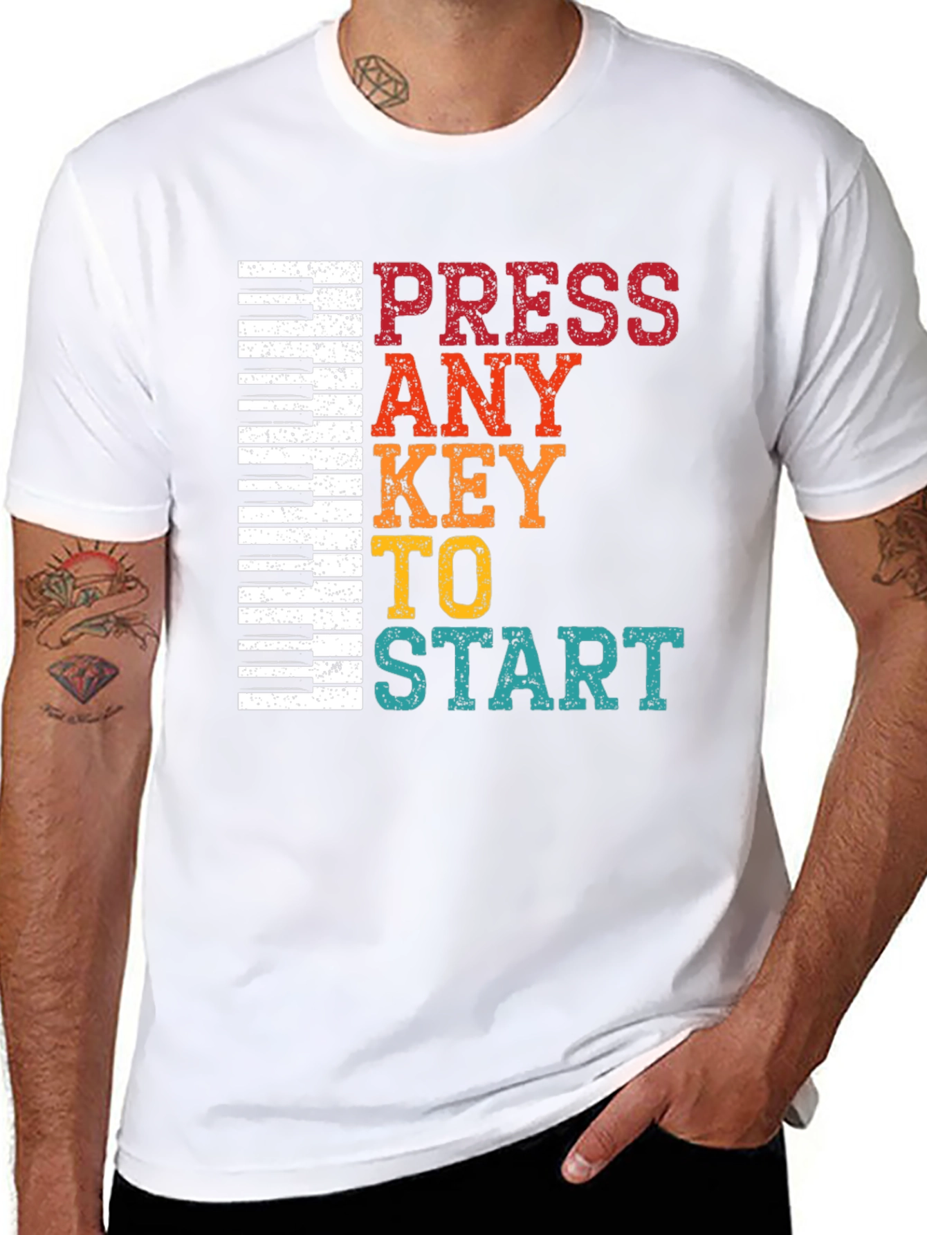 Press Any Key to Start T-Shirt