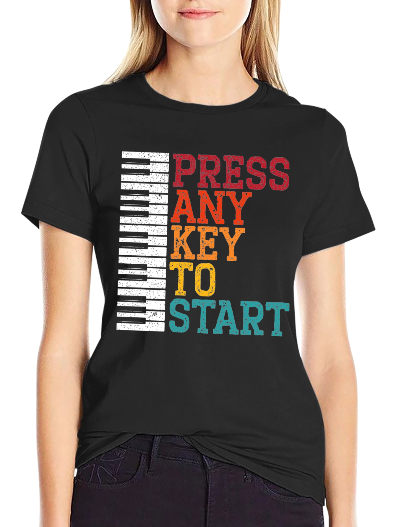 Press Any Key to Start T-Shirt