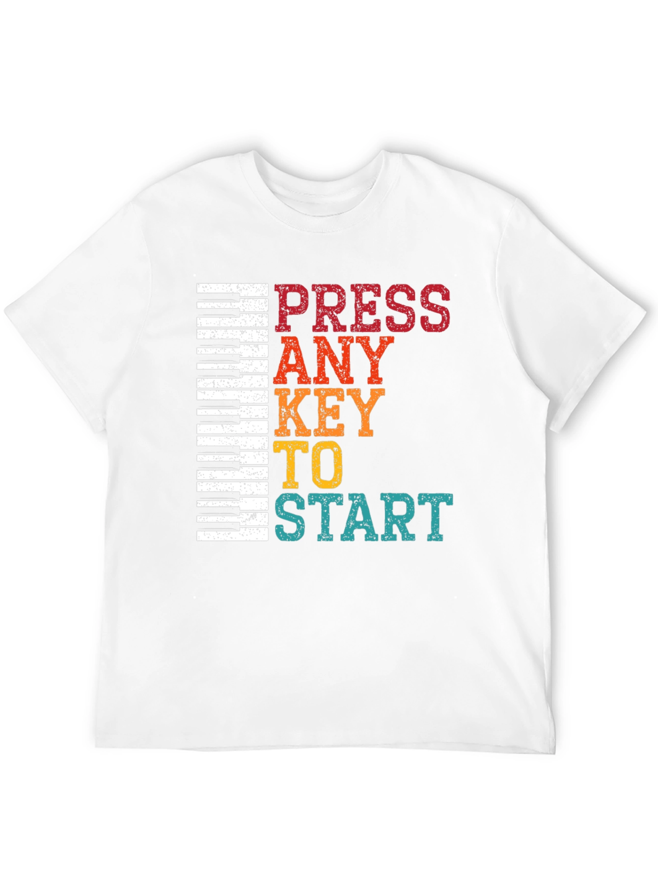 Press Any Key to Start T-Shirt