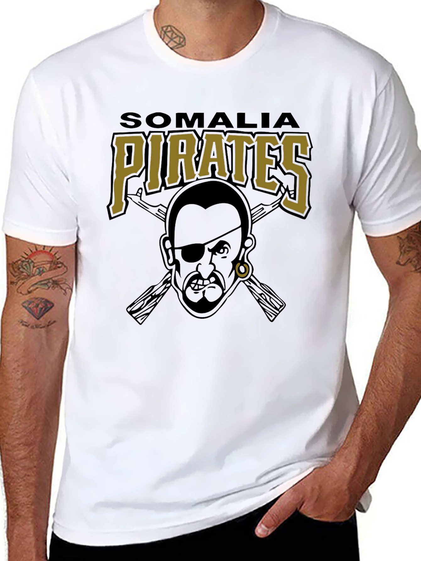 Somalia Pirates Graphic Tee