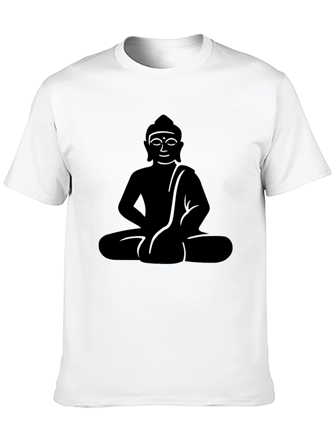 Buddha Graphic Tee - Classic Black T-Shirt