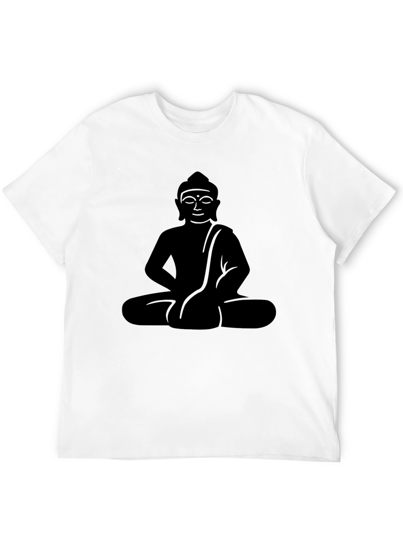 Buddha Graphic Tee - Classic Black T-Shirt