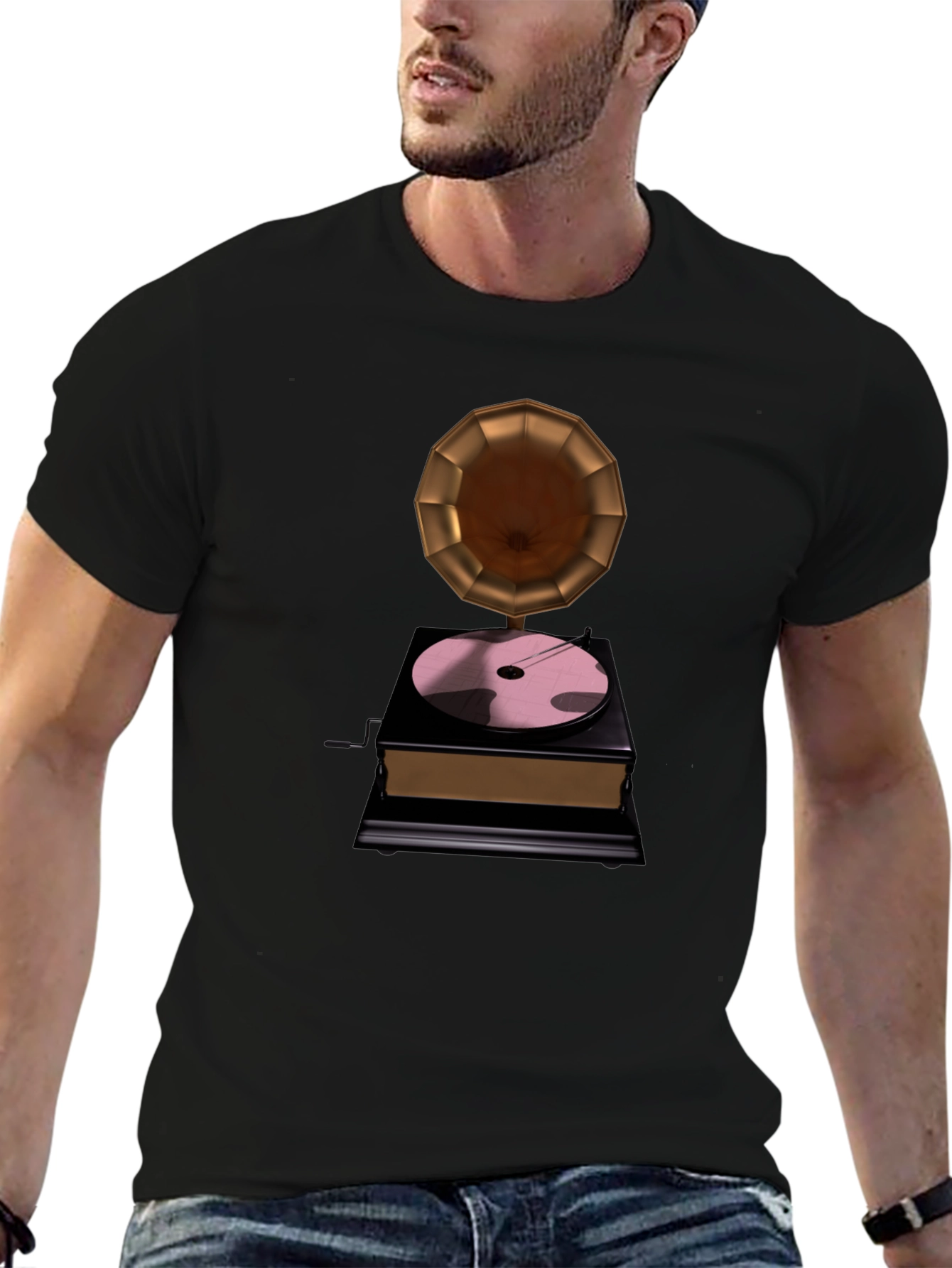 Vintage Gramophone T-Shirt