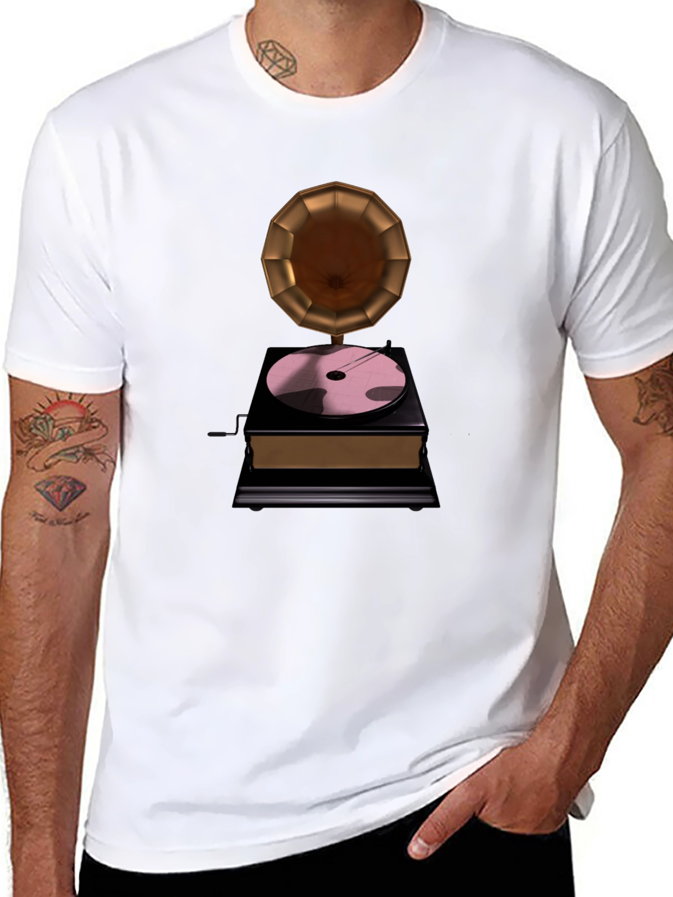 Vintage Gramophone T-Shirt