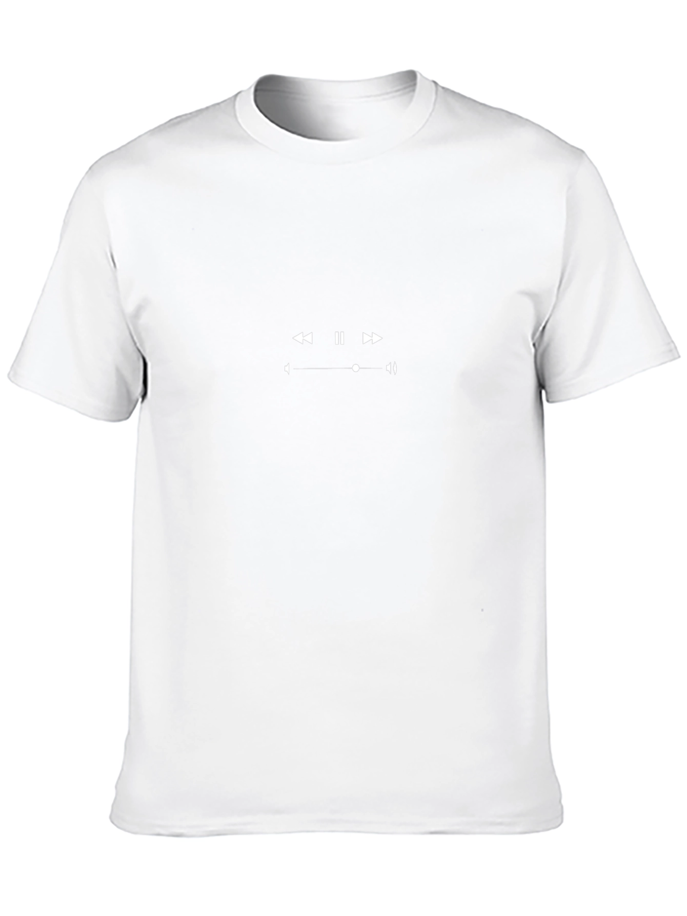 Minimalist Music Player T-Shirt