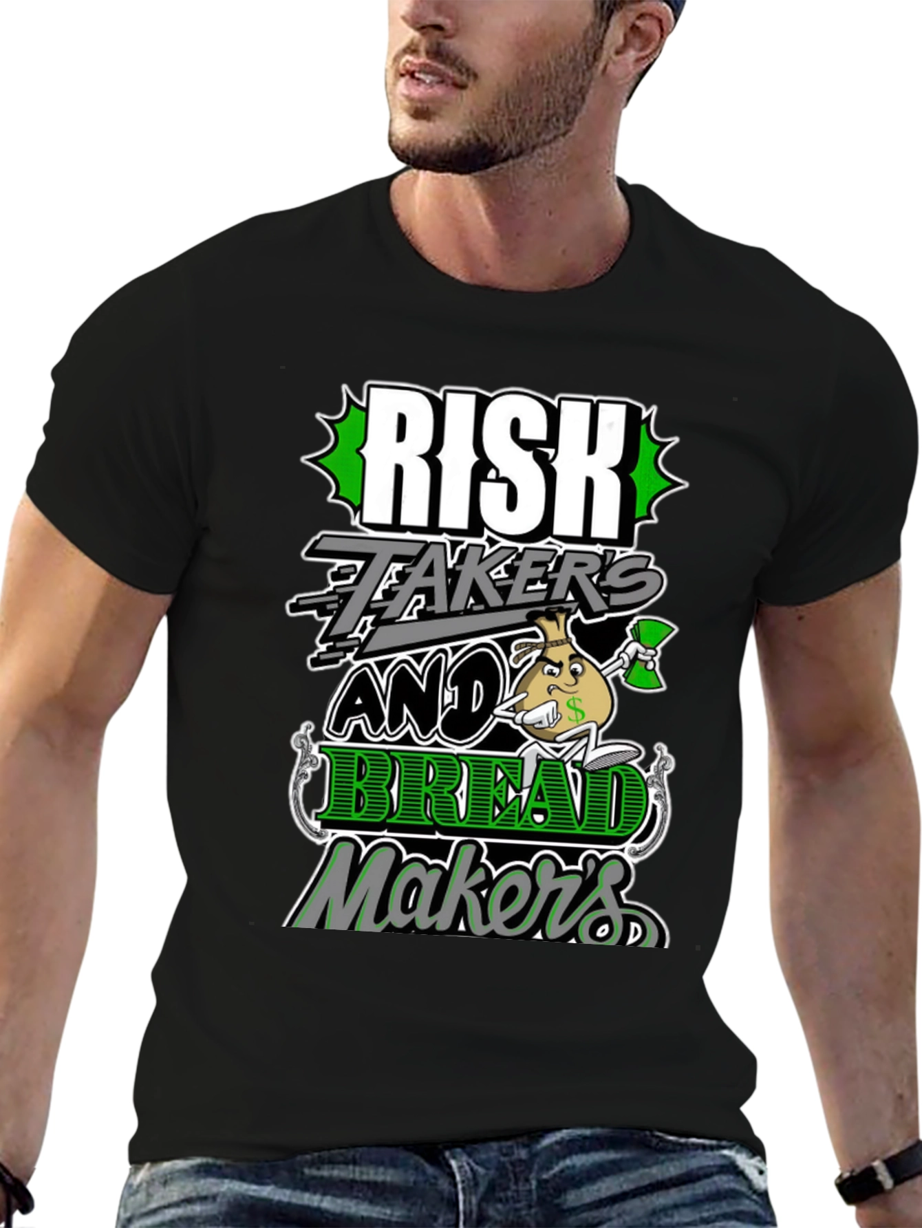 Risk Takers and Bread Makers Graphic Tee