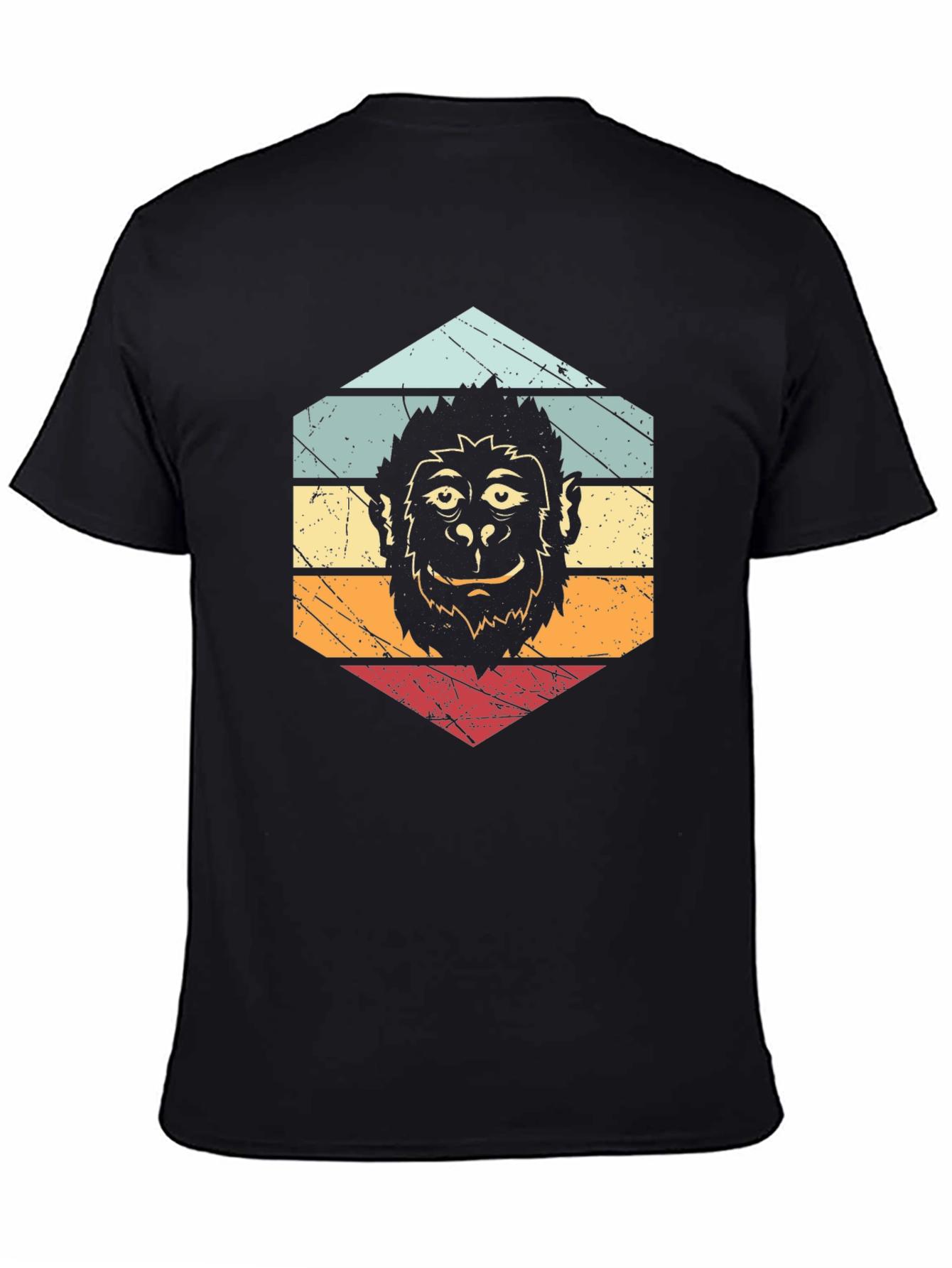 Retro Monkey Graphic Tee - Unisex