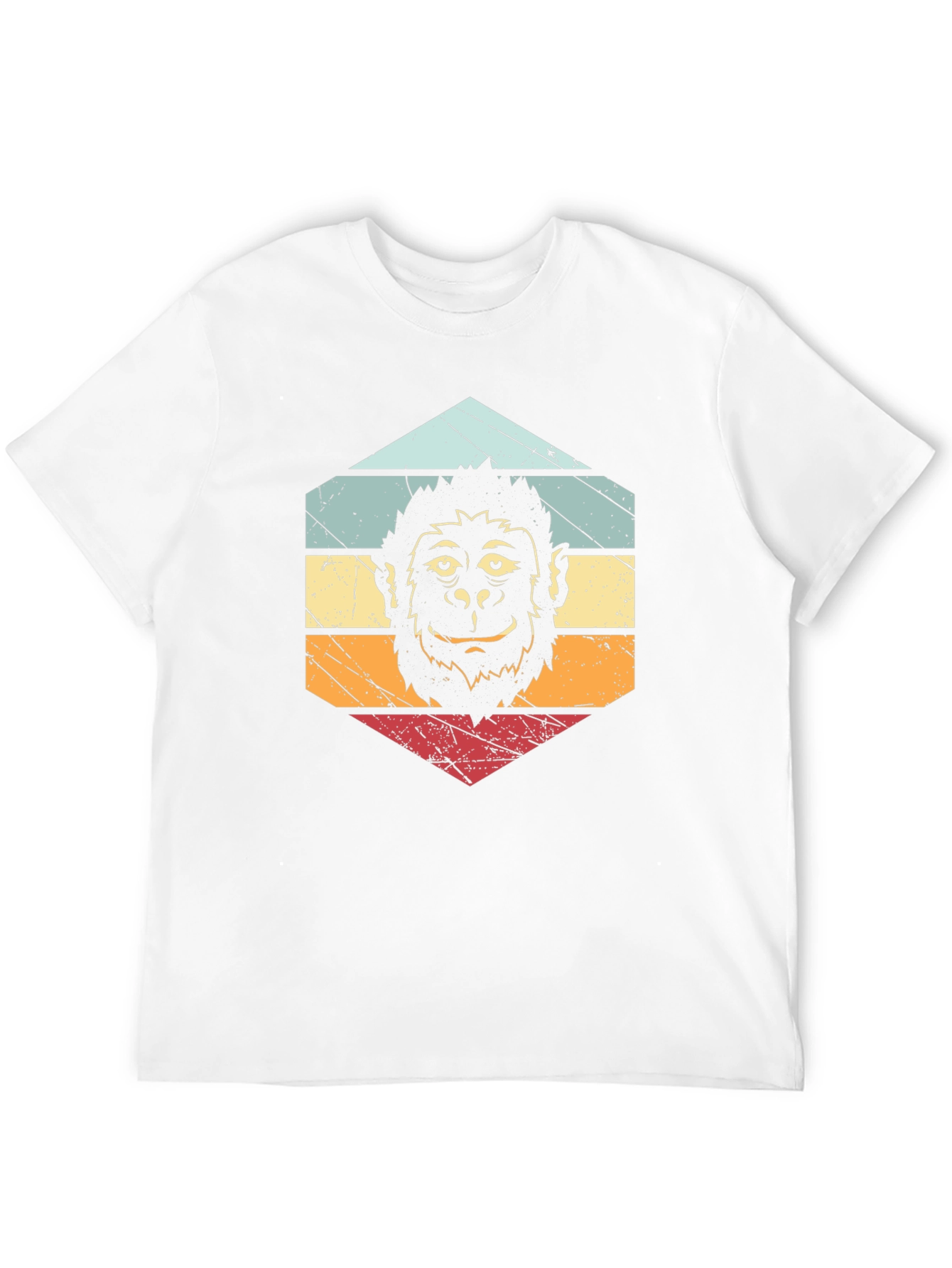 Retro Monkey Graphic Tee - Unisex