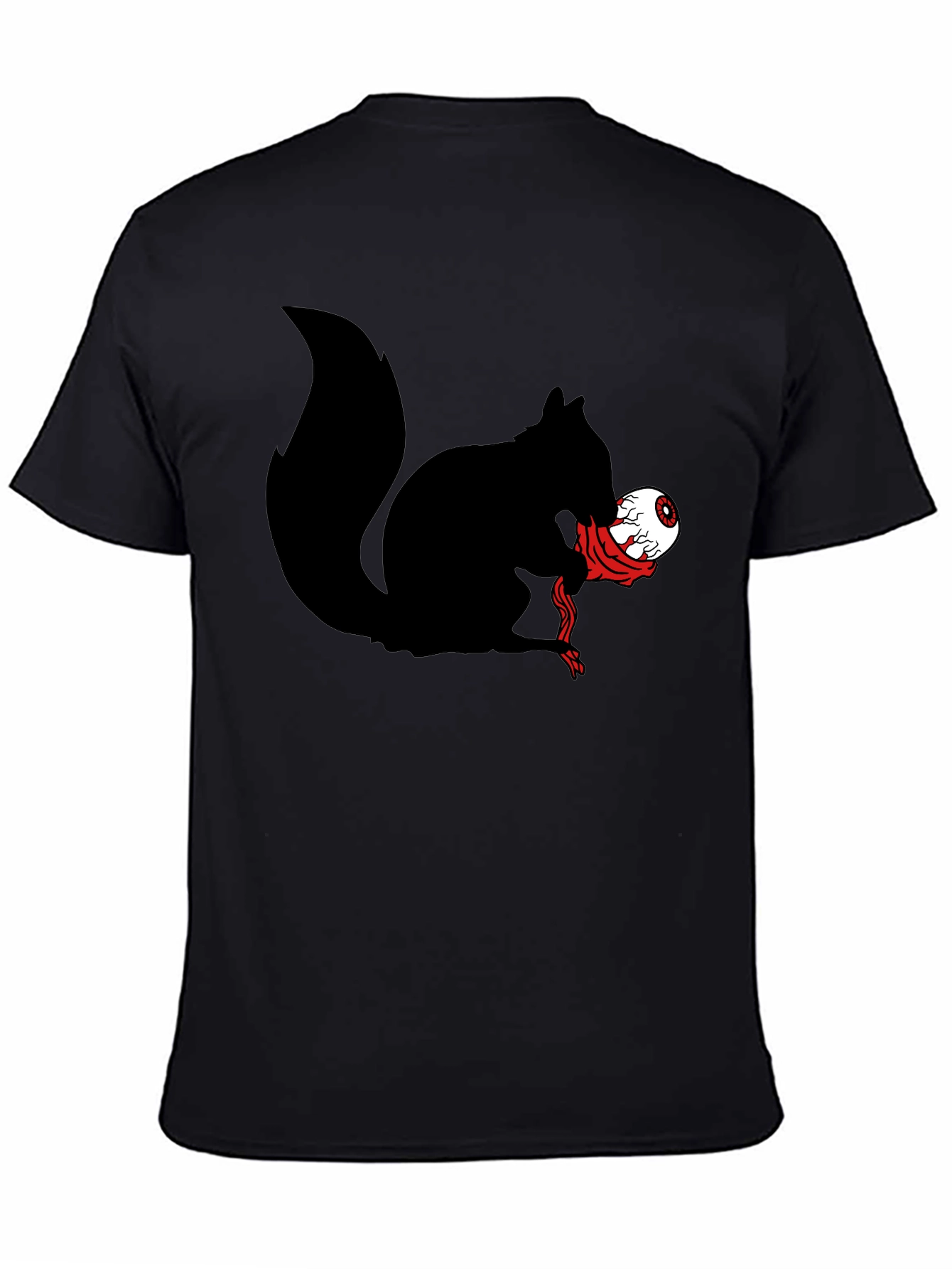 Squirrel Eating Eyeball Graphic Tee