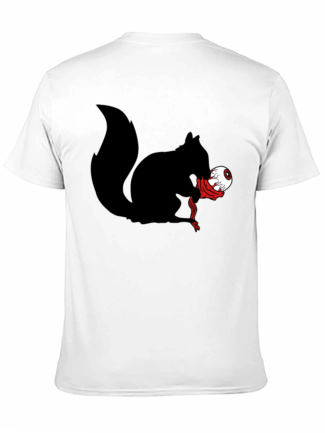 Squirrel Eating Eyeball Graphic Tee