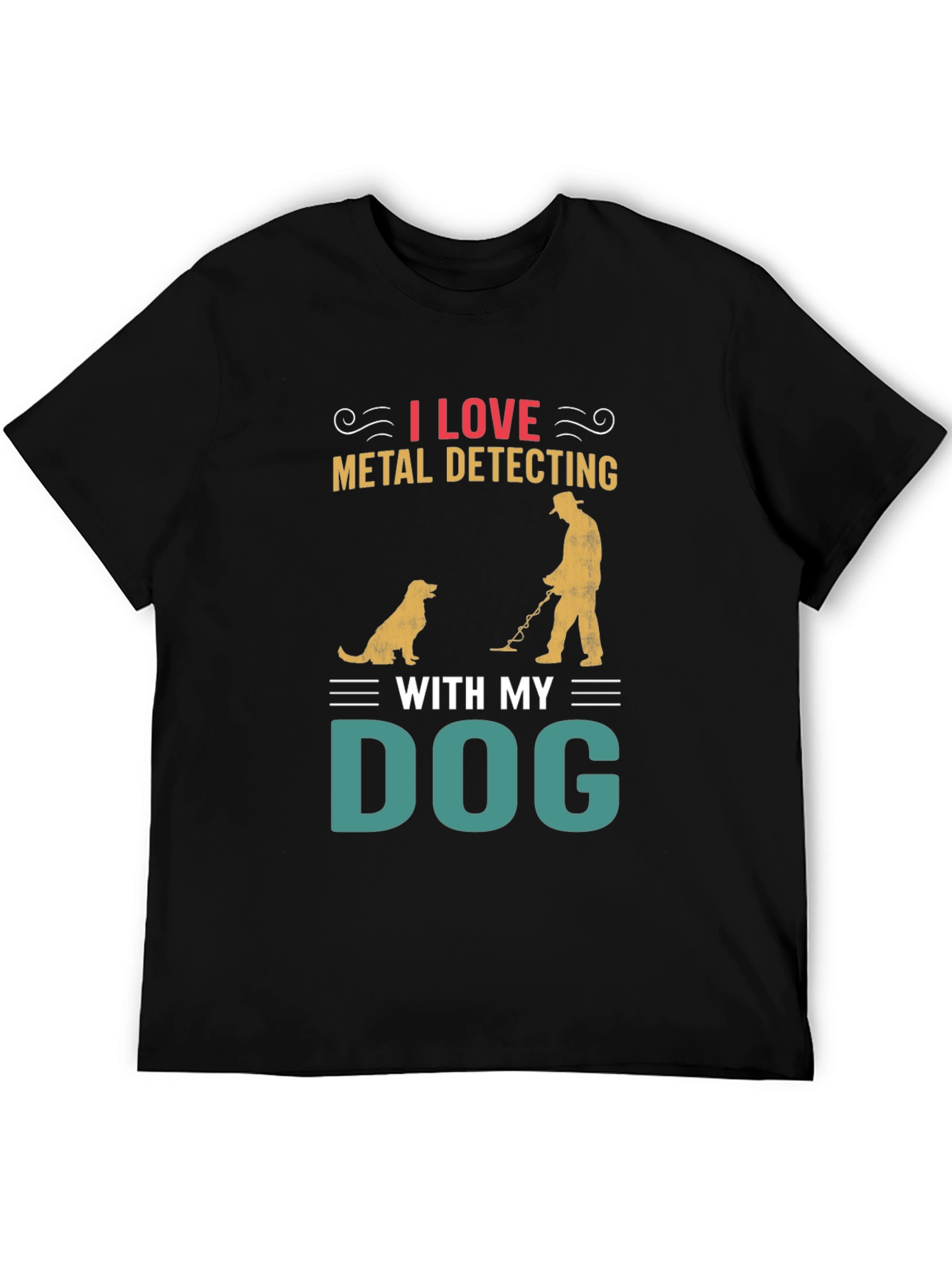 Metal Detecting Dog Lover T-Shirt