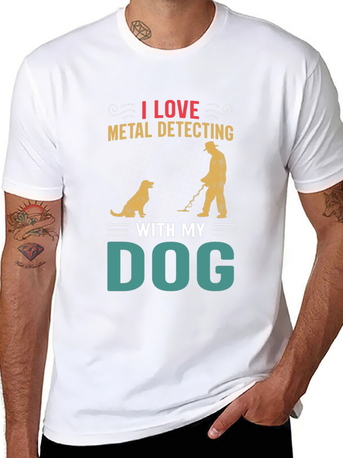 Metal Detecting Dog Lover T-Shirt