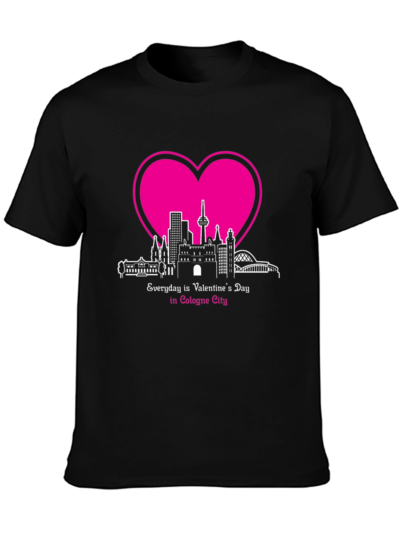 Cologne City Valentines Day T-Shirt
