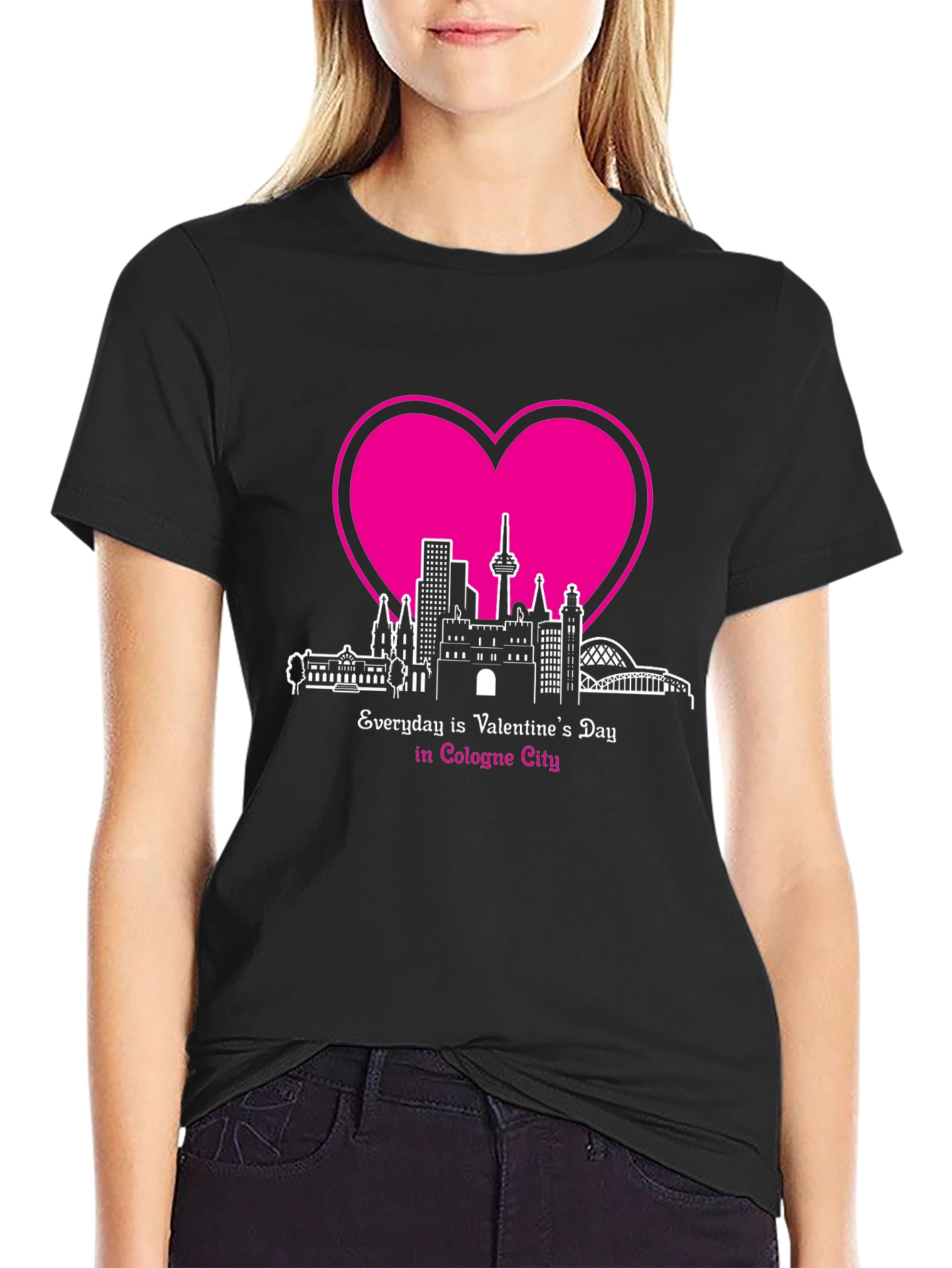 Cologne City Valentines Day T-Shirt