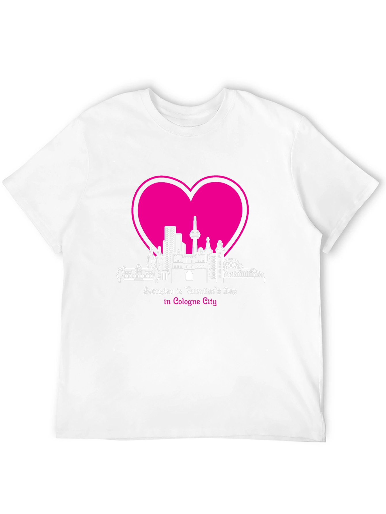Cologne City Valentines Day T-Shirt