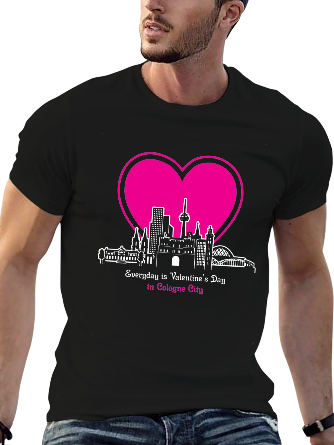 Cologne City Valentines Day T-Shirt