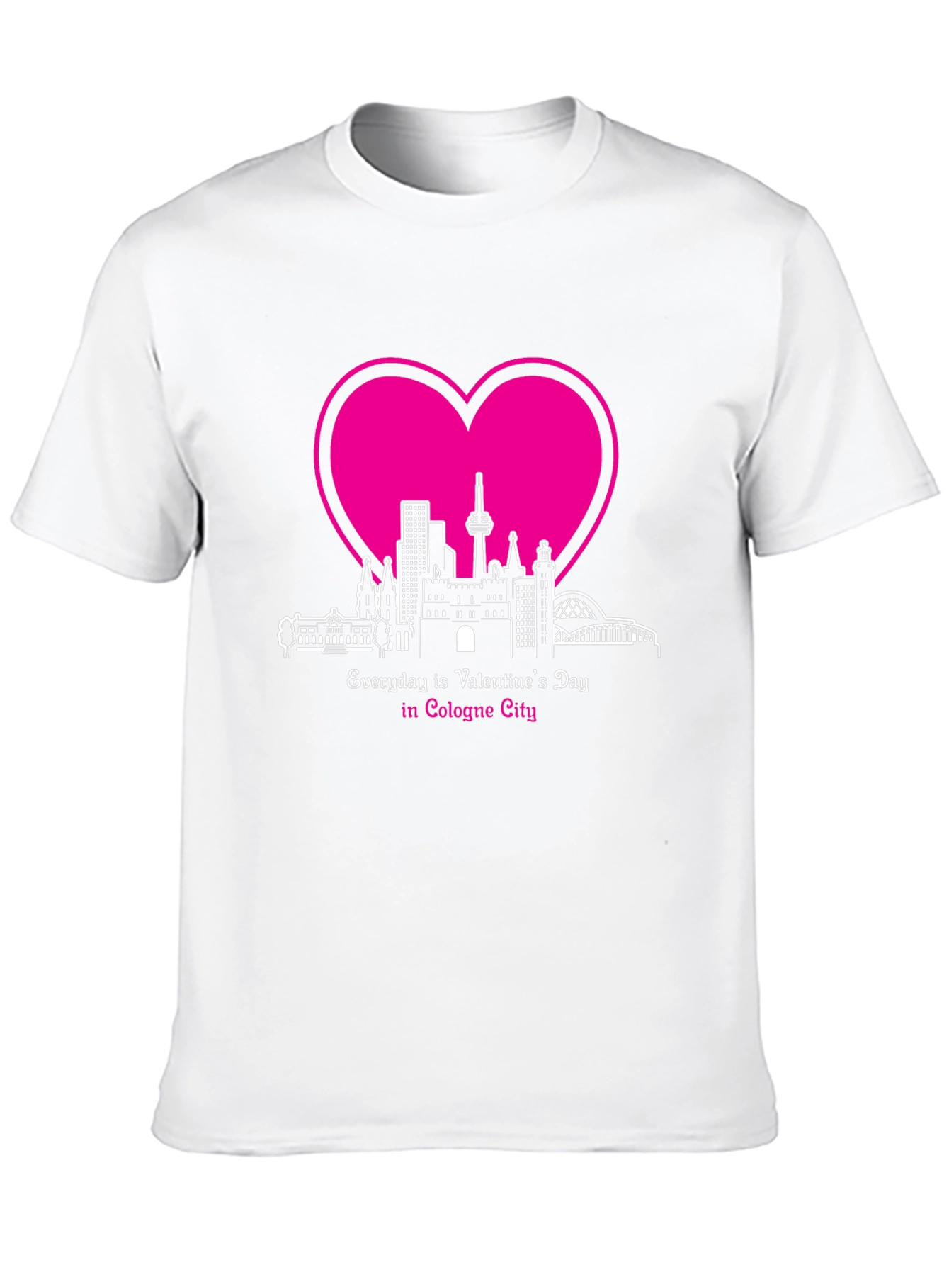 Cologne City Valentines Day T-Shirt