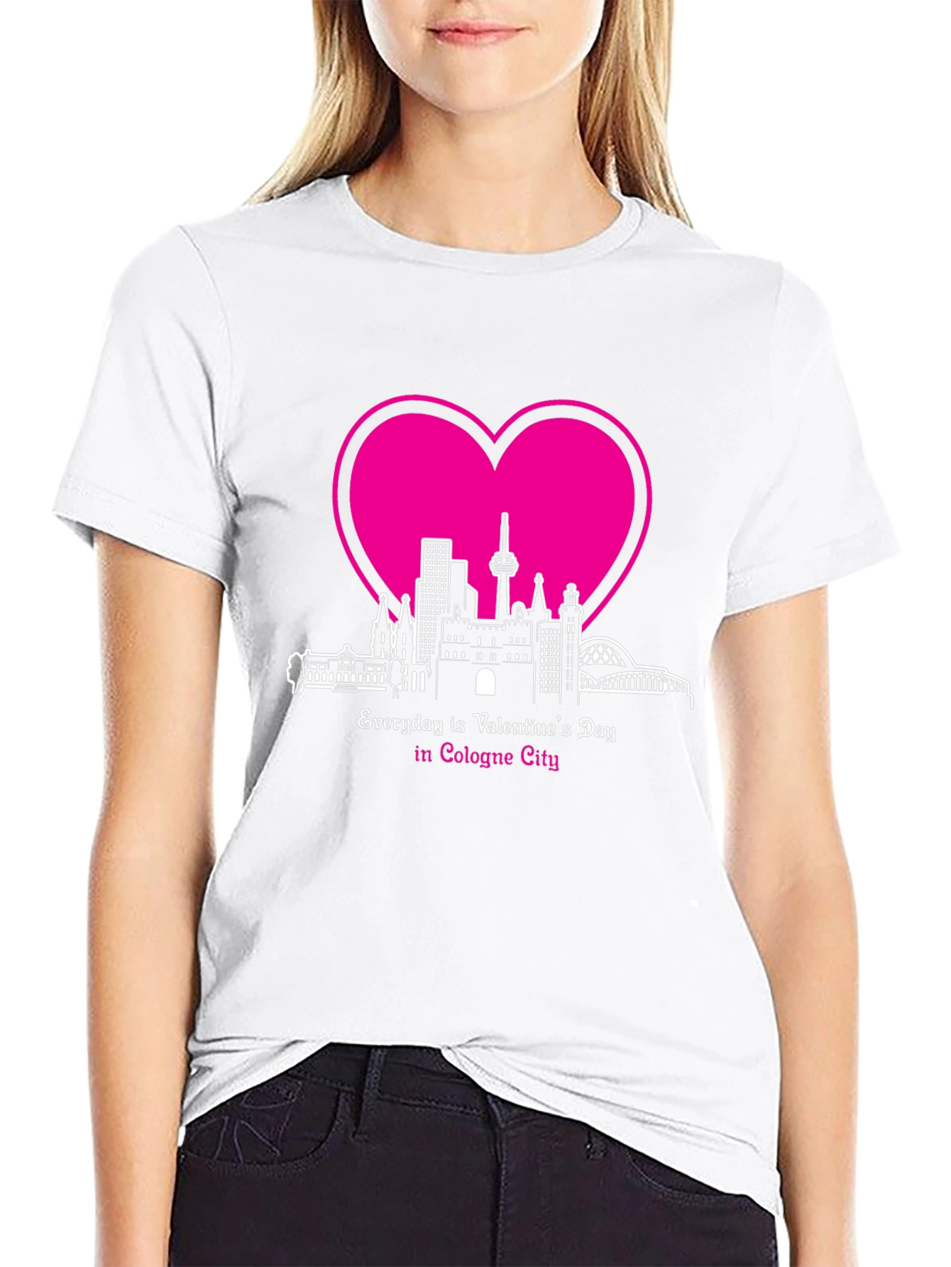 Cologne City Valentines Day T-Shirt