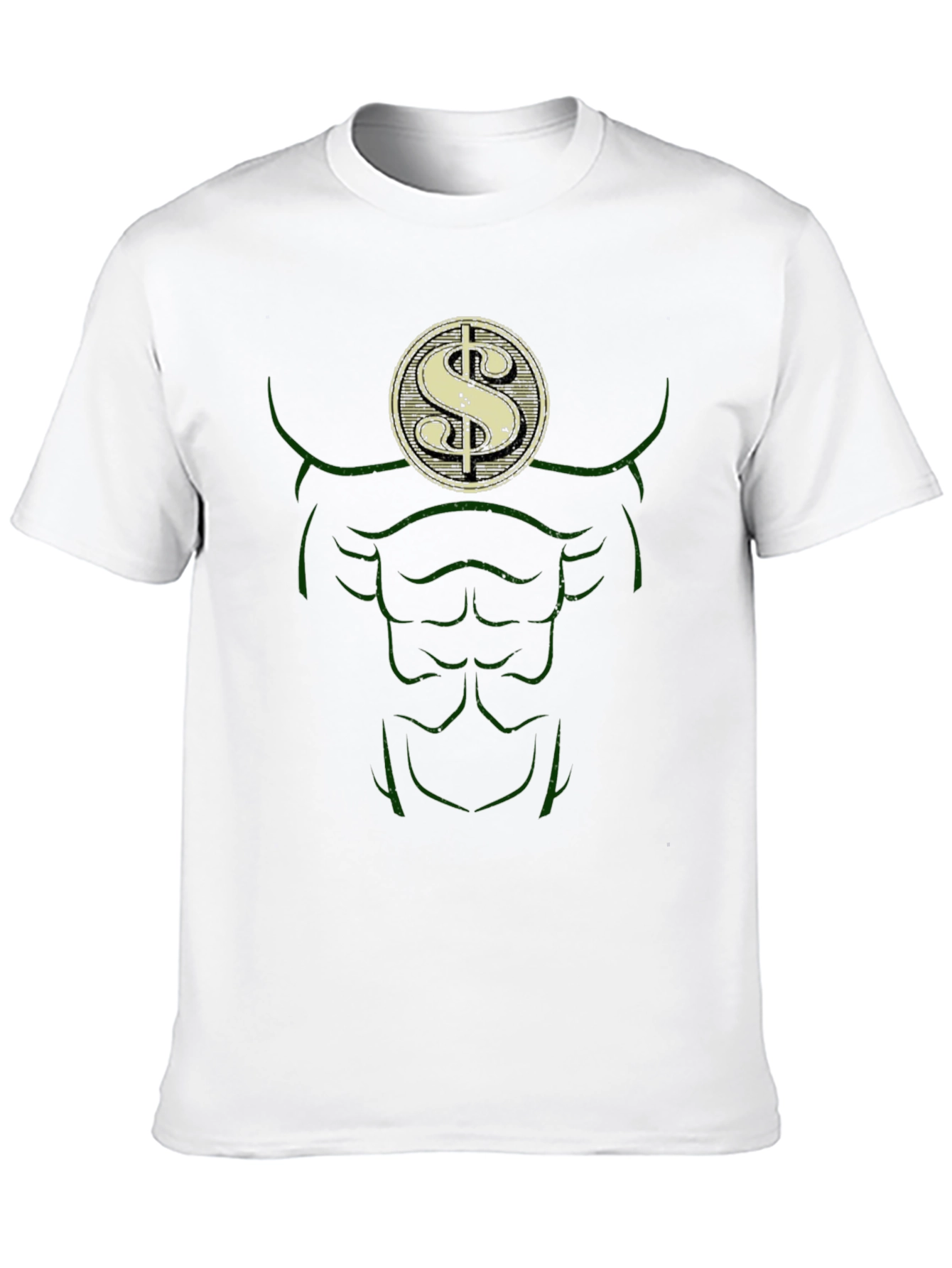 Money Muscle T-Shirt - Gym Humor Tee